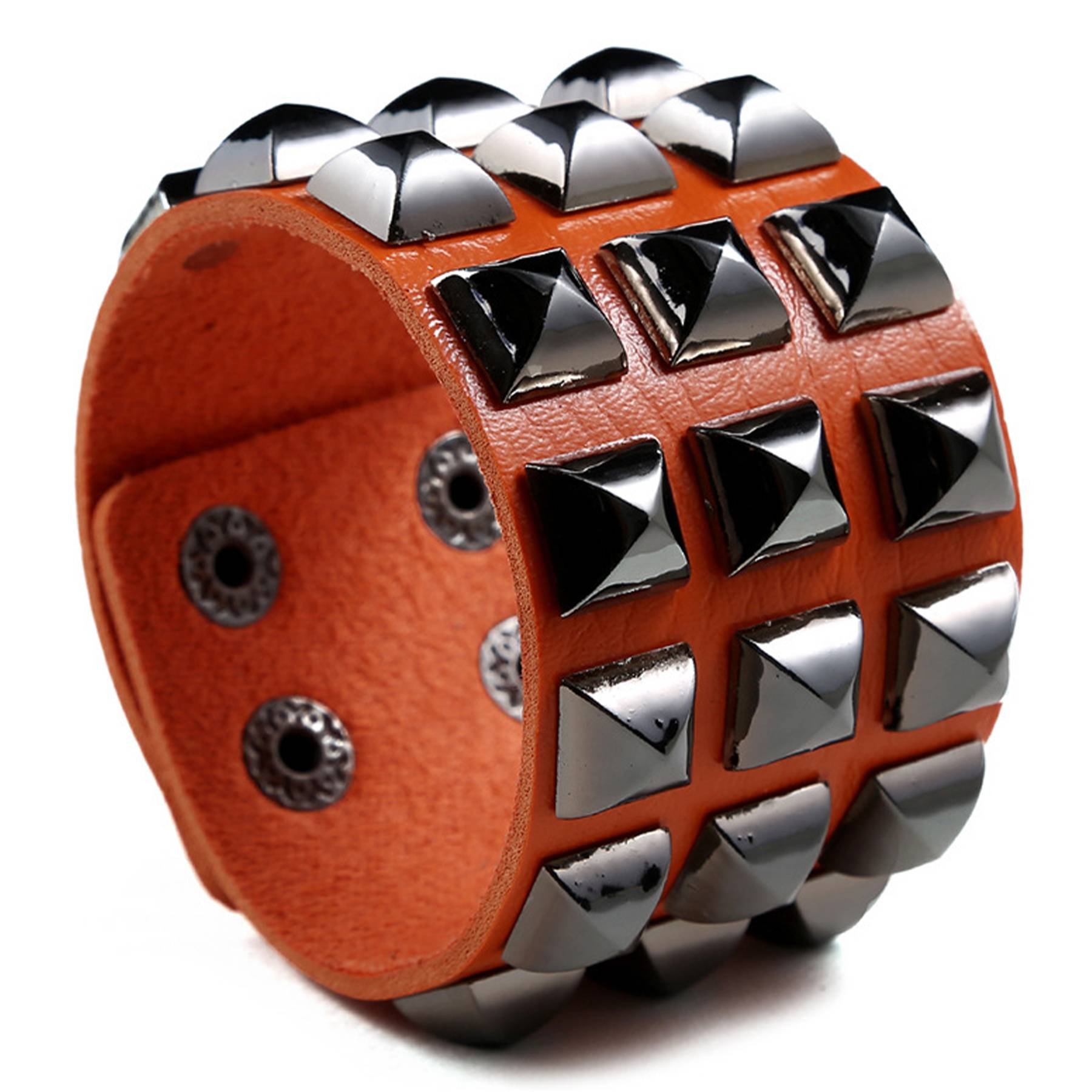 PU Punk exaggerated bracelets 2