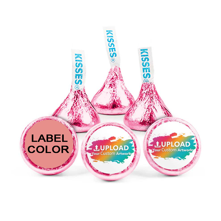 Wedding Photo Design - Hershey's Kisses w/ Full Color Label 14