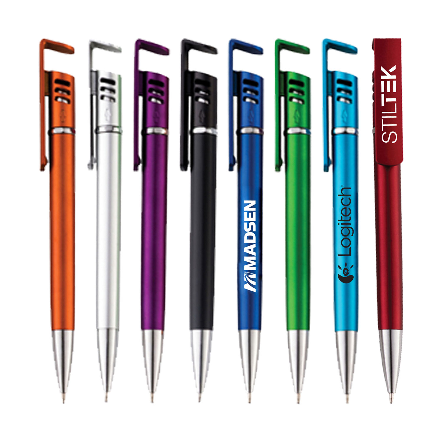 Cell Phone Holder/Stylus Pen (Large Clip) 10