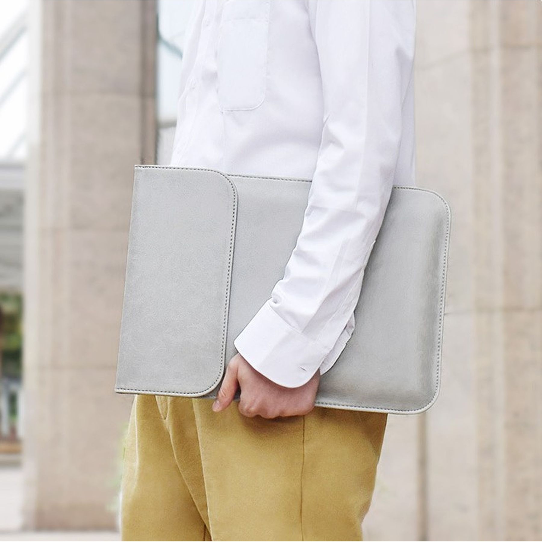 11 Inch Envelope Pu Leather Laptop Sleeve Computer Case 6
