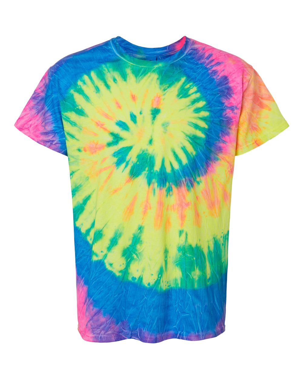 Unisex Multi-Color Tie-Dyed T-Shirt - 1000 247