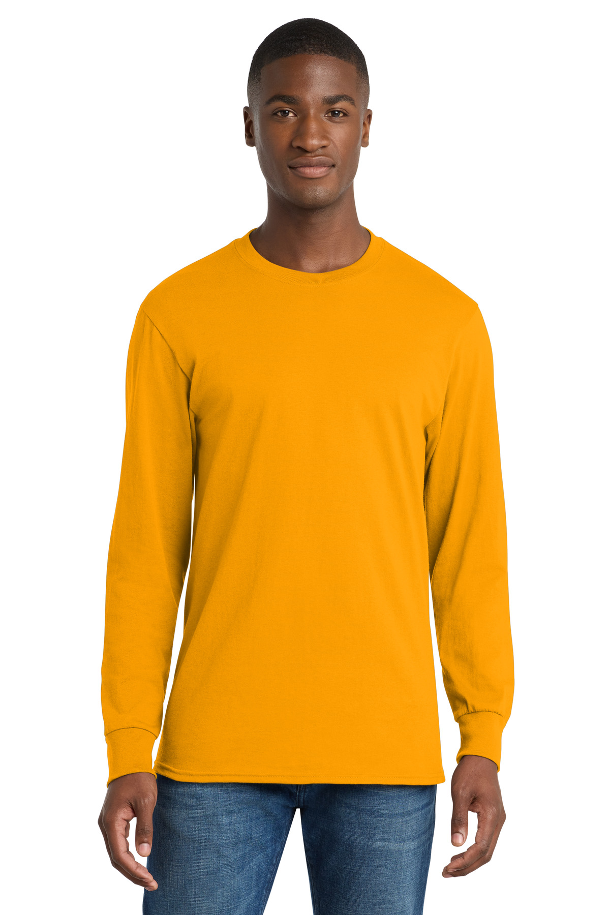 Port & Co Long Sleeve Core Cotton Tee. PC54LS 45