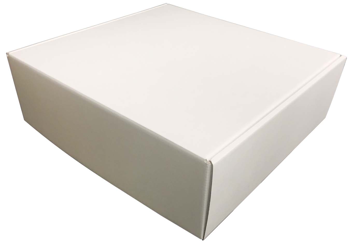 14" x 13 1/2" x 4 1/2" - E-Flute Outside Tuck Box 3