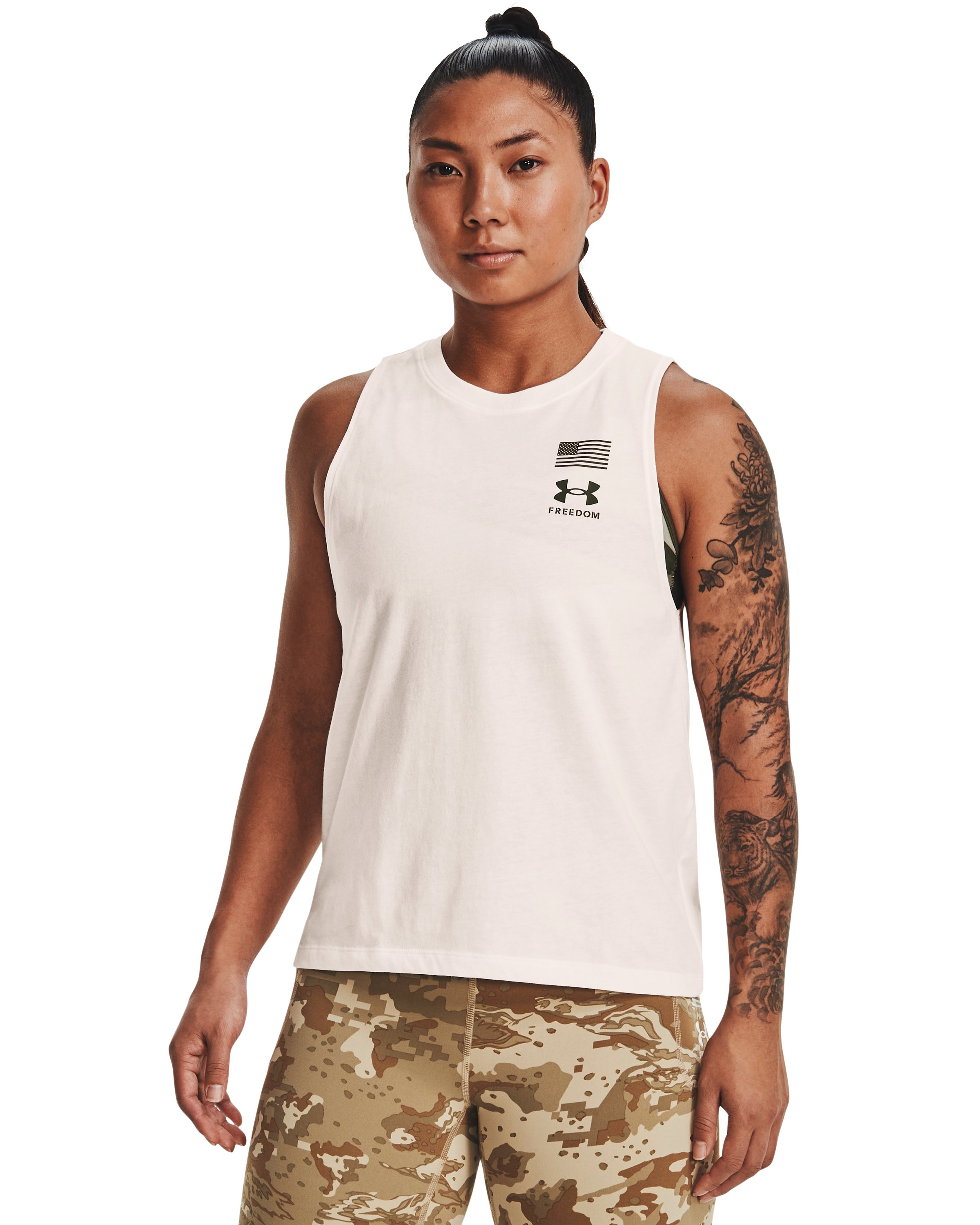 Women's UA Freedom Repeat Muscle Tank 1