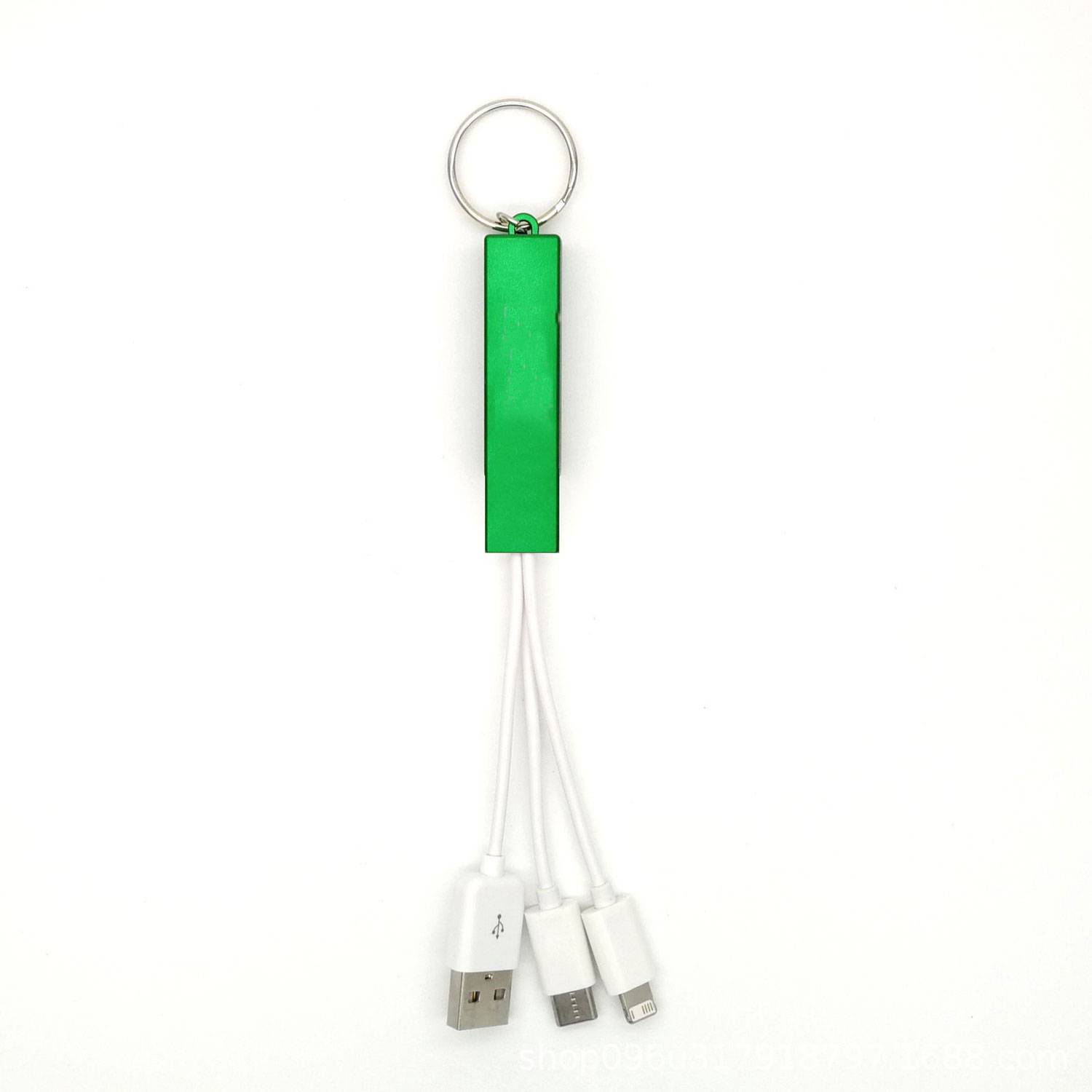 3-in-1 keychain USB data transmission cable 8
