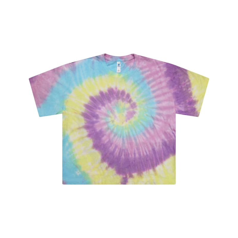 Tie-Dye Ladies' Cropped T-Shirt 3