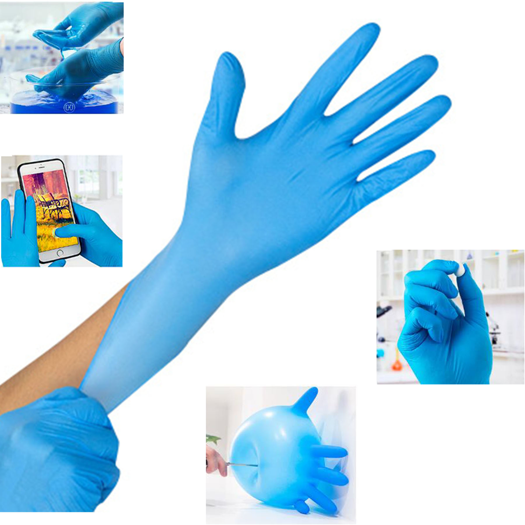 Nitrile Gloves (Medium) 1