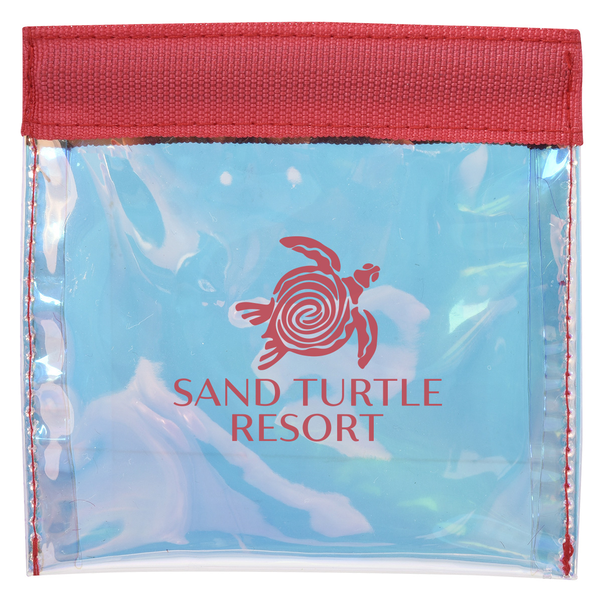 Iridescent Squeeze Tech Pouch 12