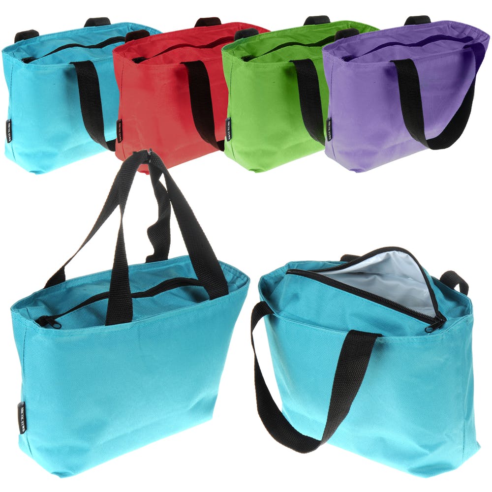 Insulated Tote Bags - 11.5" x 7" Assorted 2