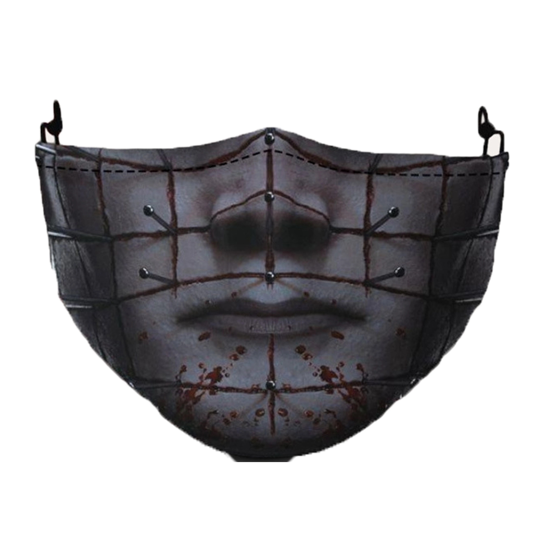 Cotton Fancy Halloween Face Mask Beats Mouth for Adult Party 11