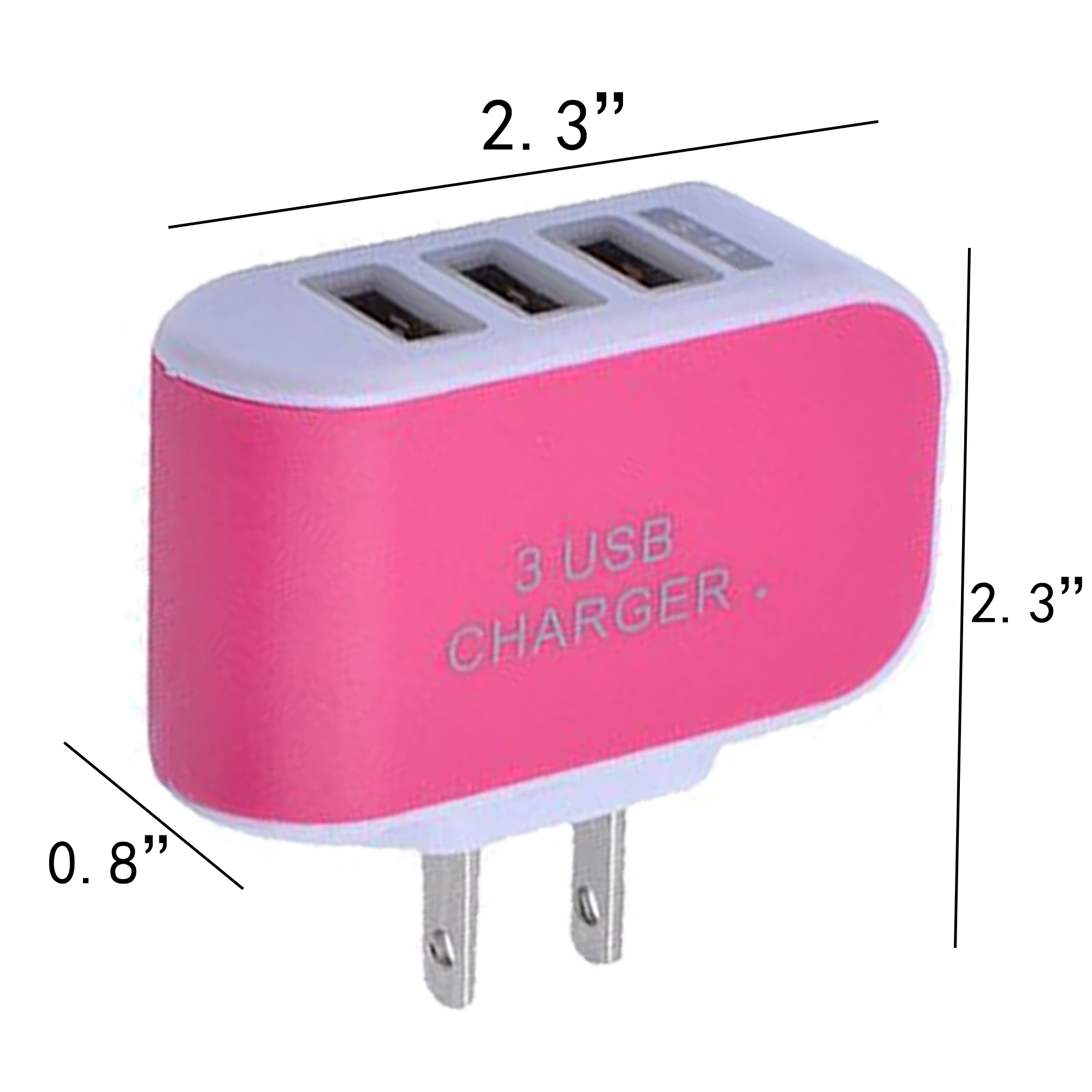 Triple USB Port Charger 5
