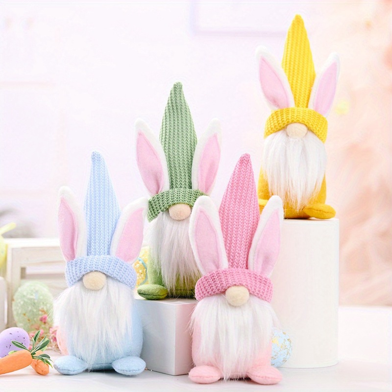 Easter Bunny Gnome Plush Dolls - Home Decor 2