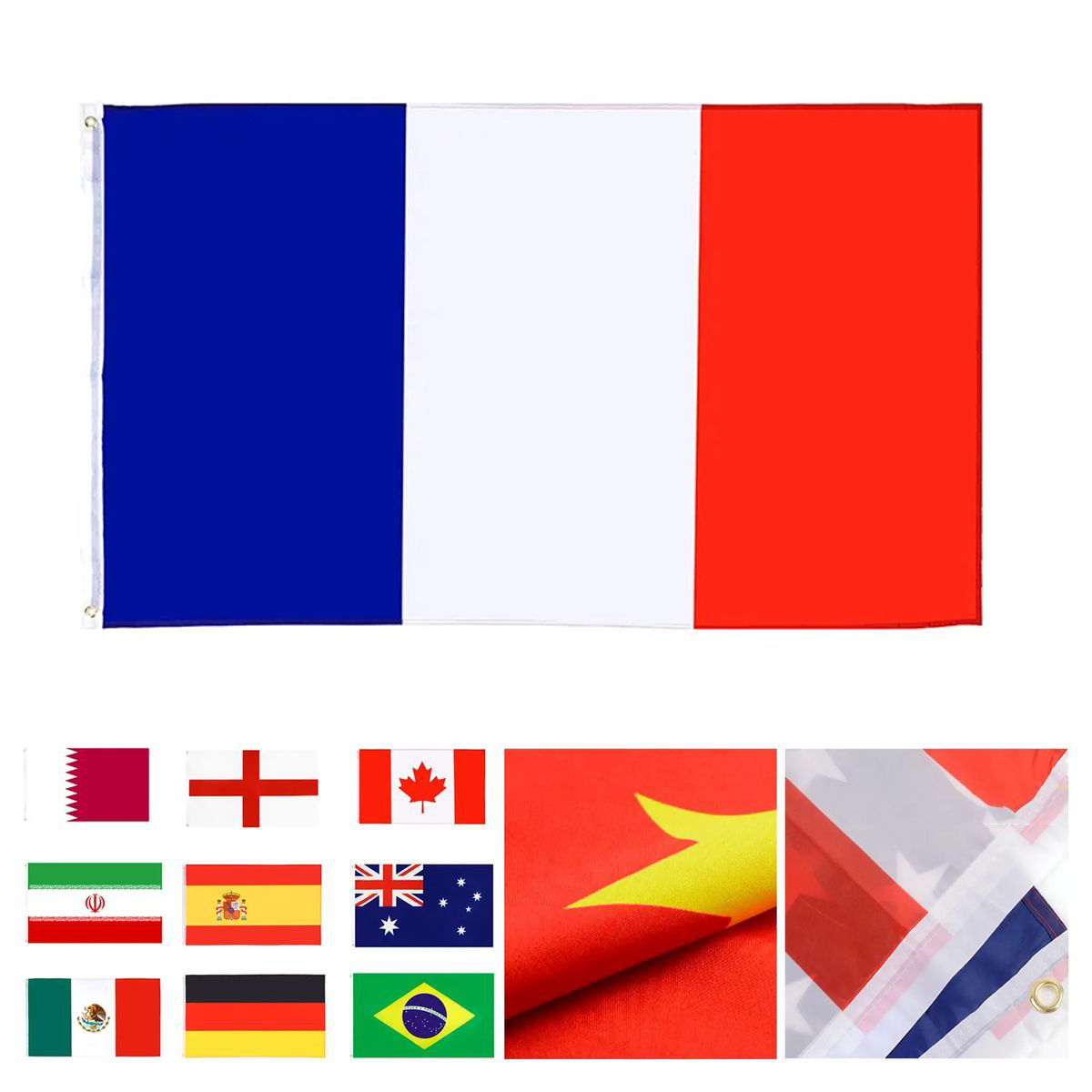 Tear Resistant US Flag for Sports and Outdoor Use 8