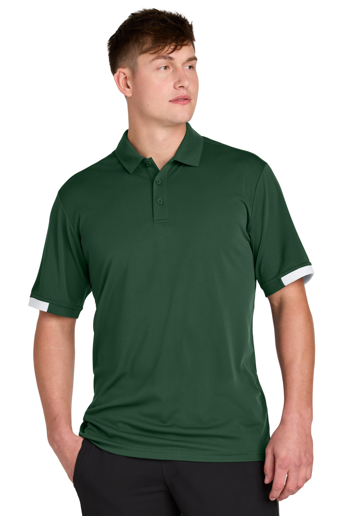 Sport-Tek Club Colorblock Polo ST444 70