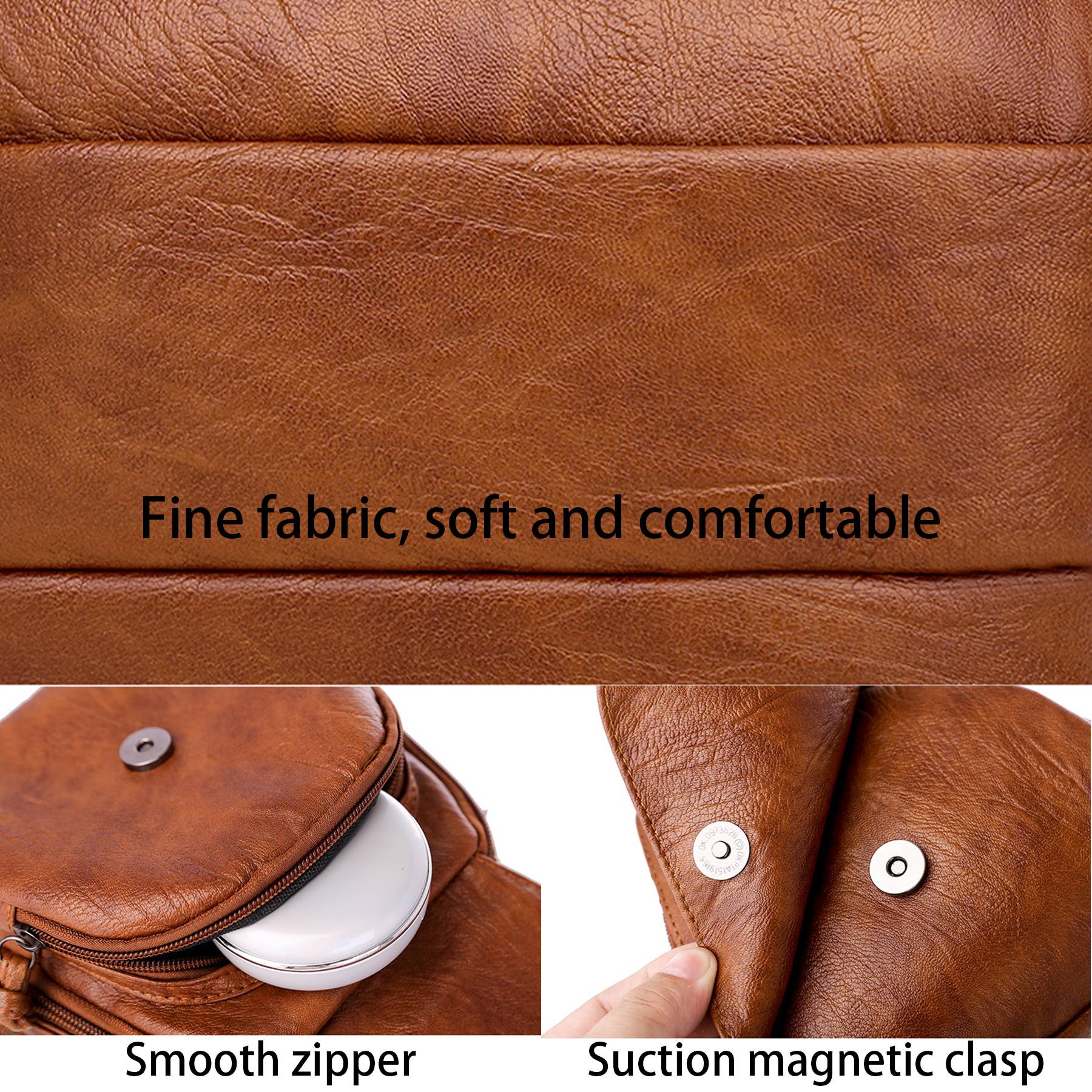 PU Leather cross-body shoulder bag 9