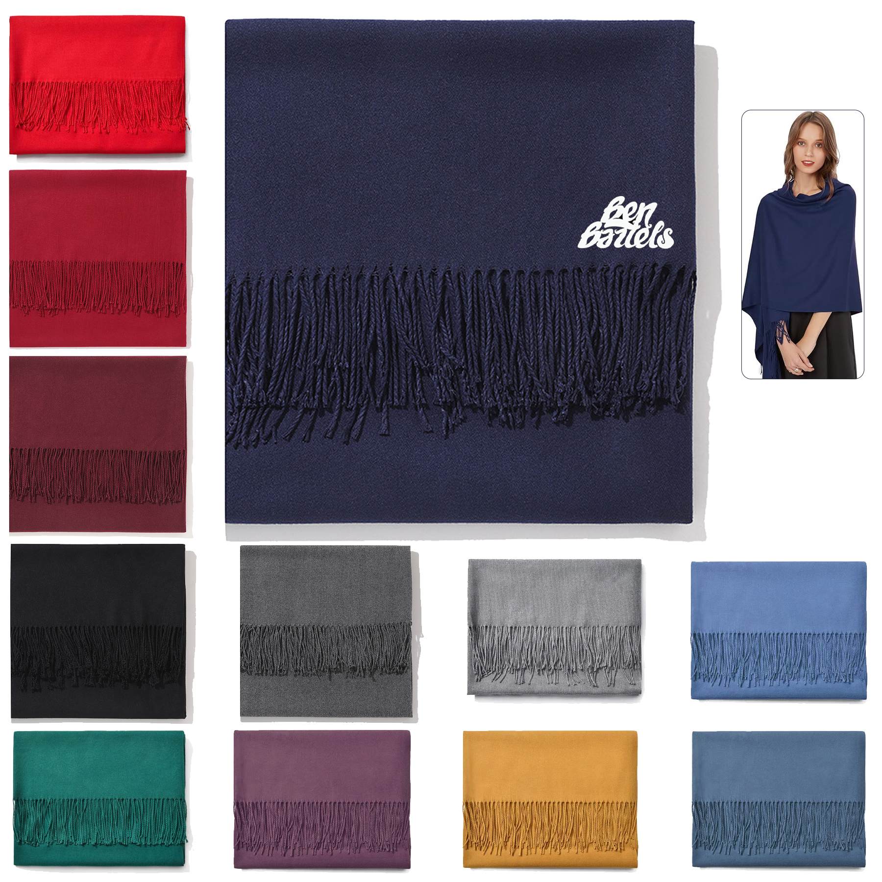 Winter Cashmere Scarf 2