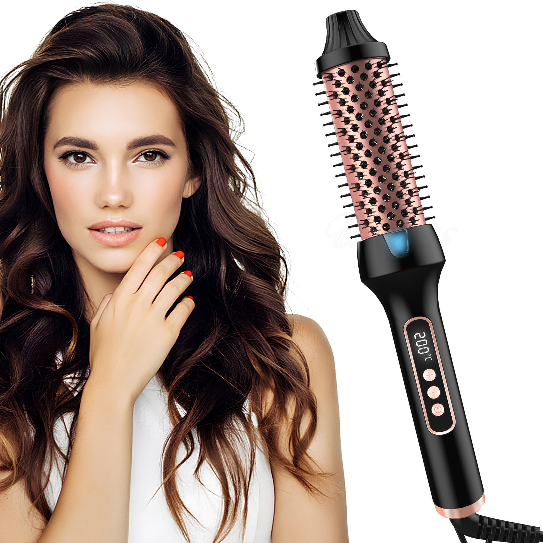 Ionic Ceramic Tourmaline Hair Brush 2