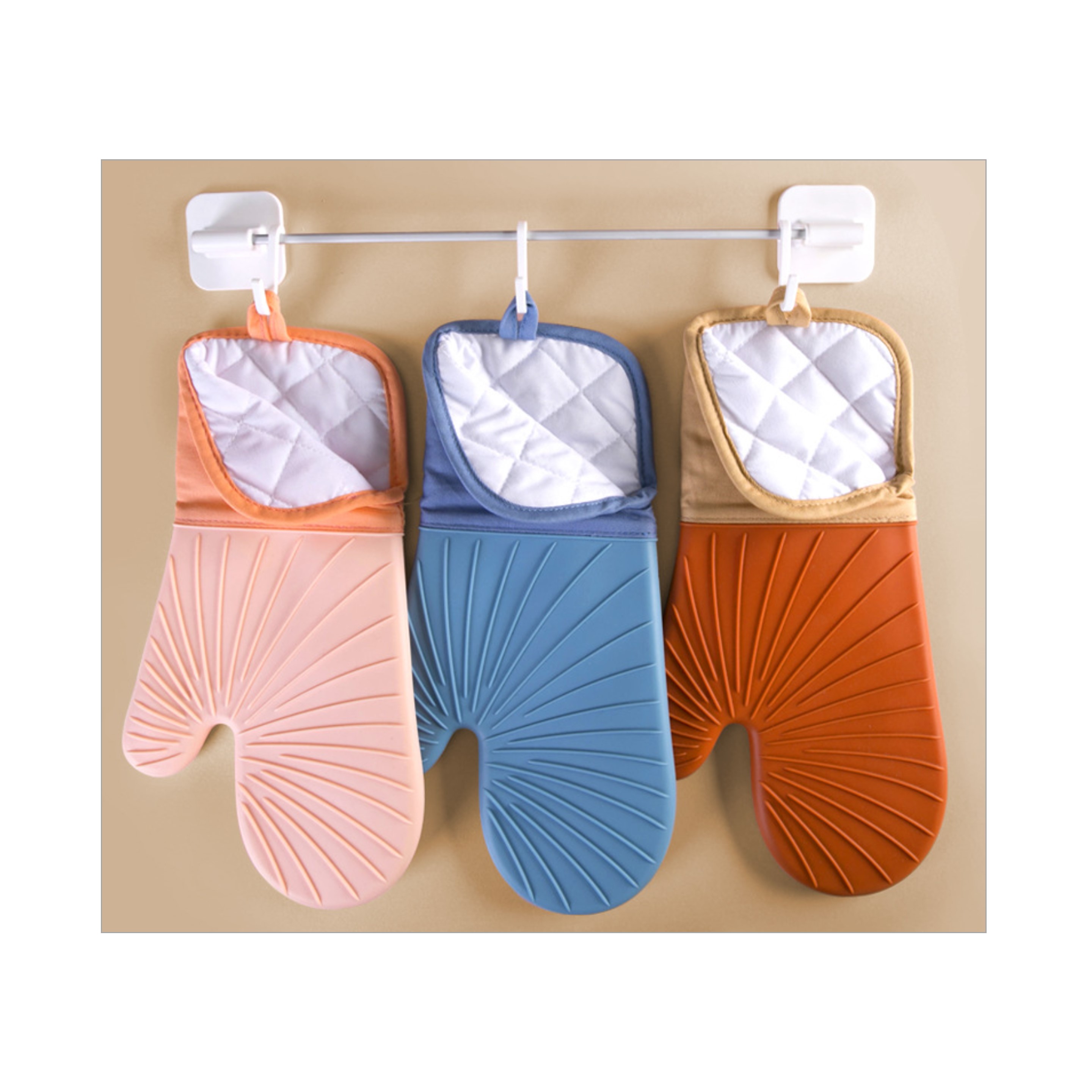 Kitchen Silicone Oven Mitt - OCEAN 9