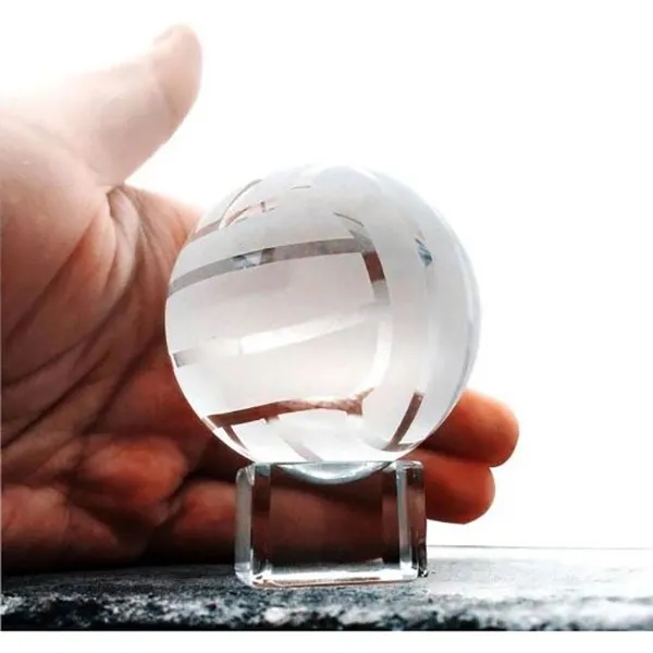 Personalized Crystal Ball Award 10