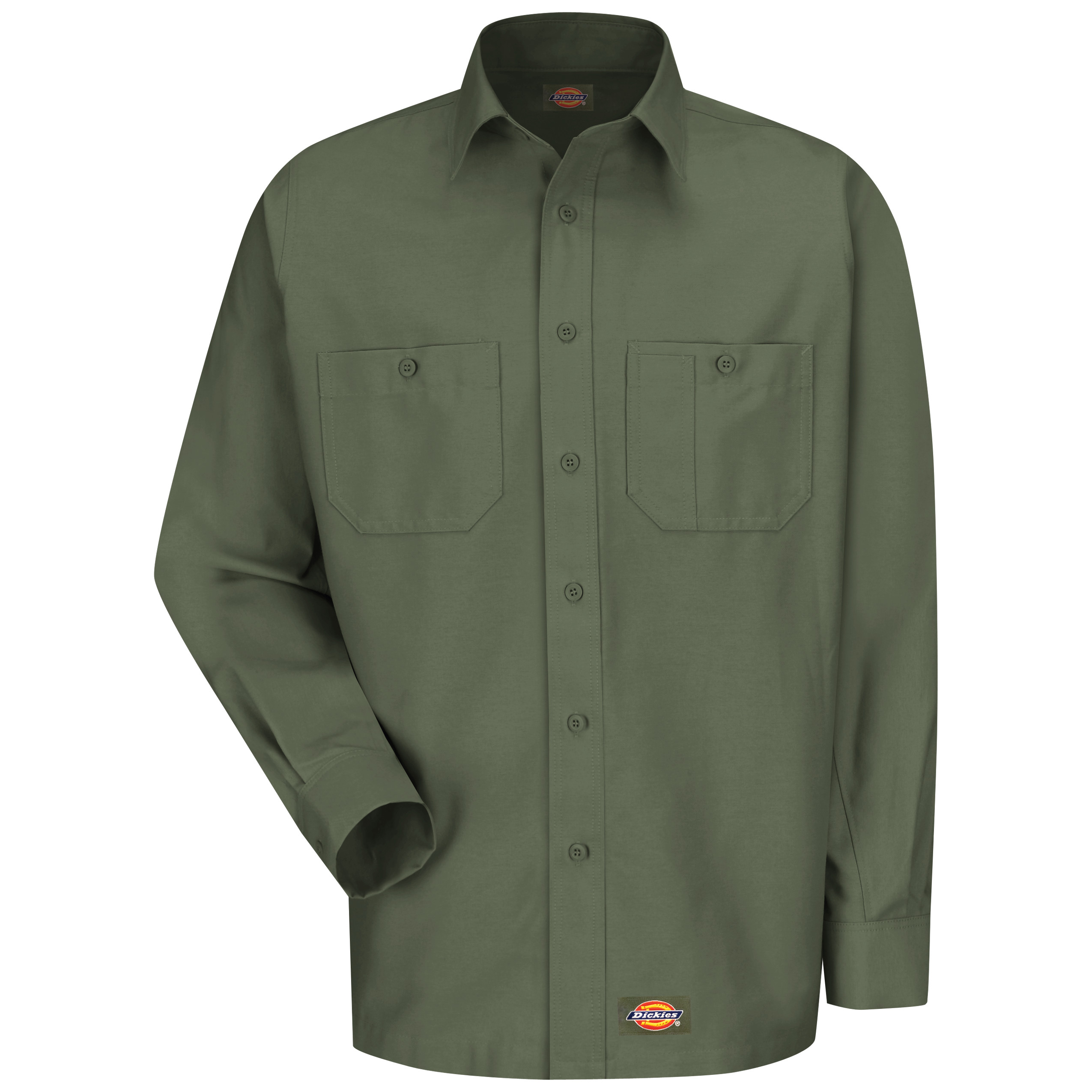 Dickies® Men's Canvas Long-Sleeve Work Shirt 2