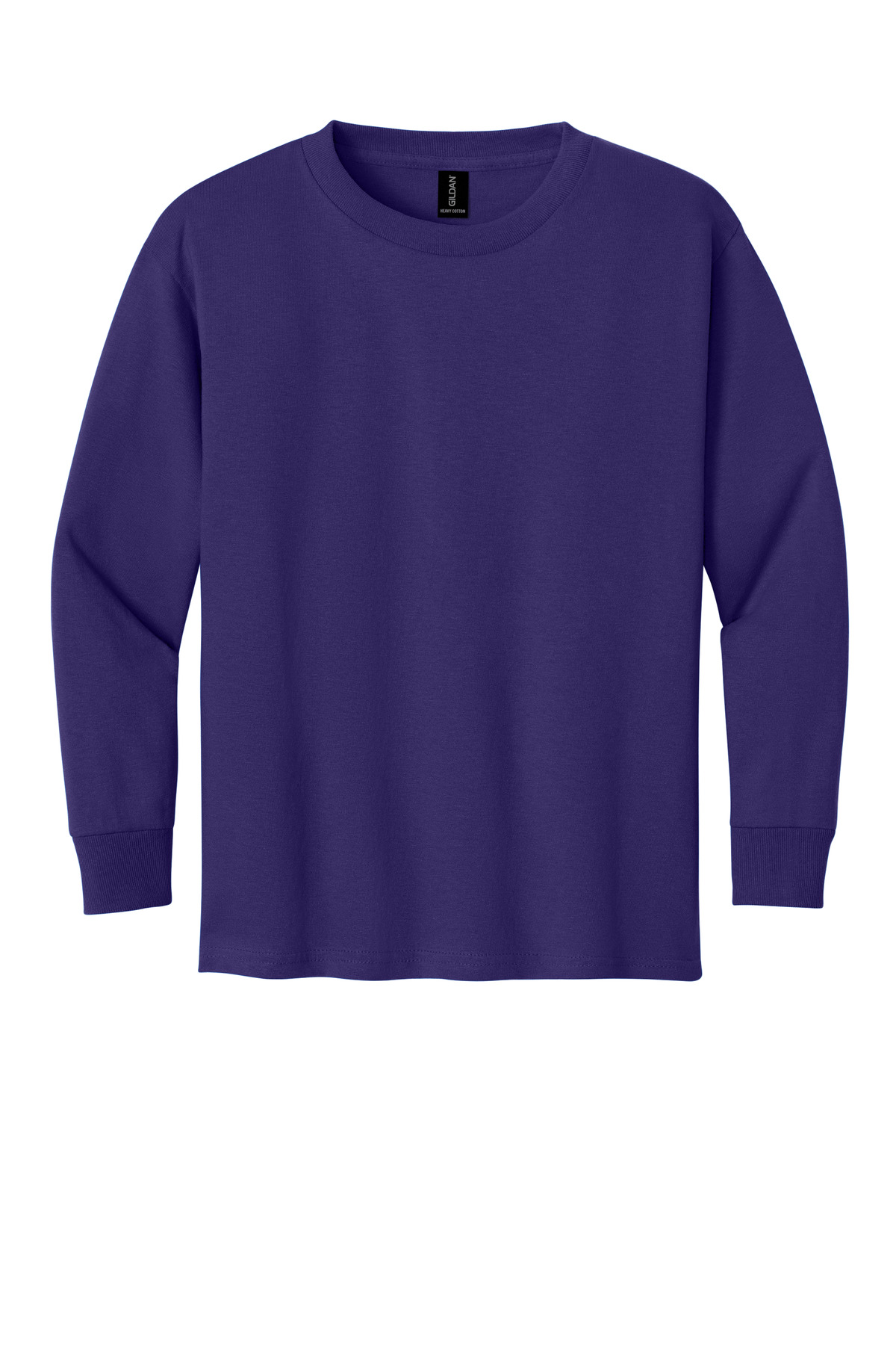Gildan Youth Heavy Cotton 100% Cotton Long Sleeve T-Shirt. 5400B 105