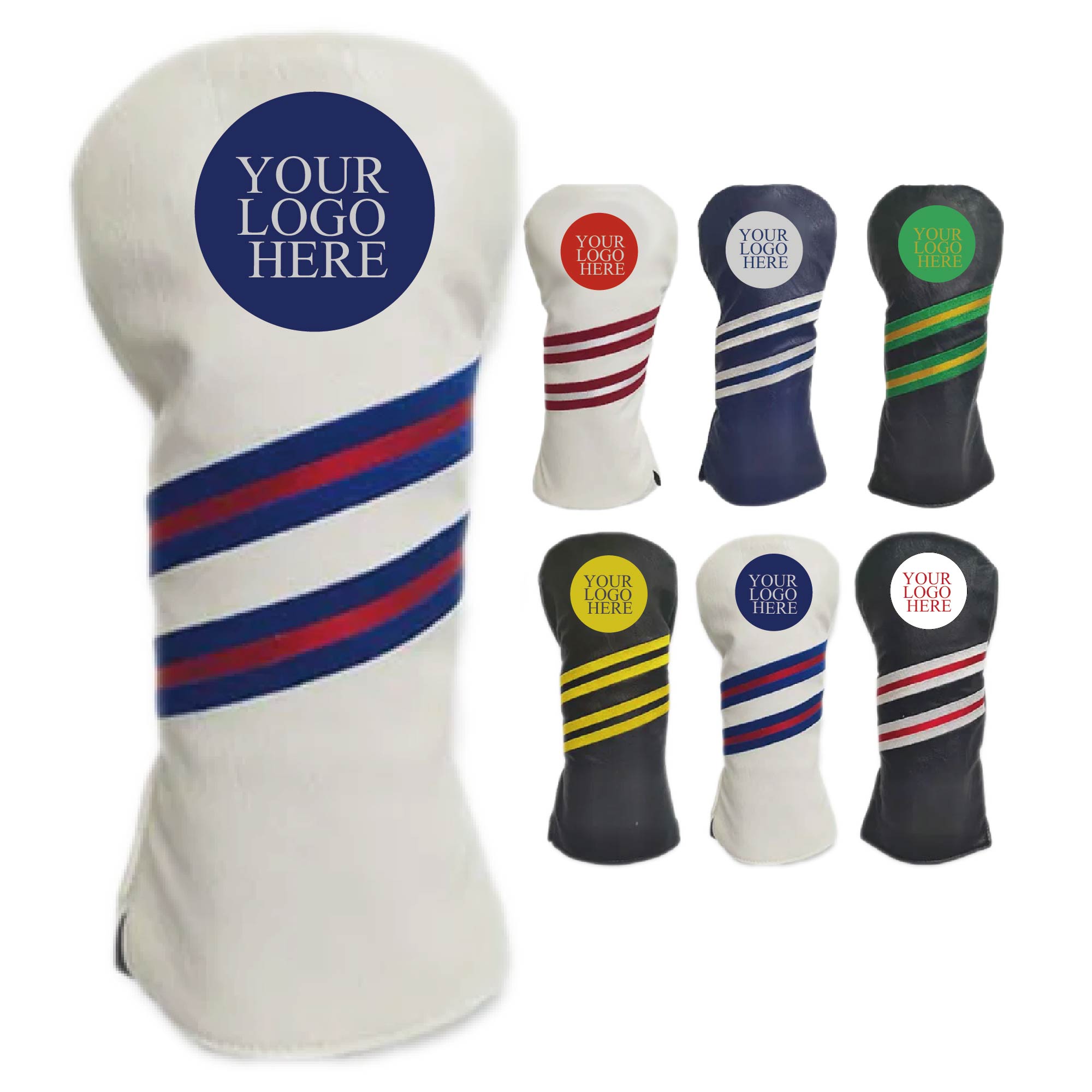 Full Color Luxury Driver Head Cover 2