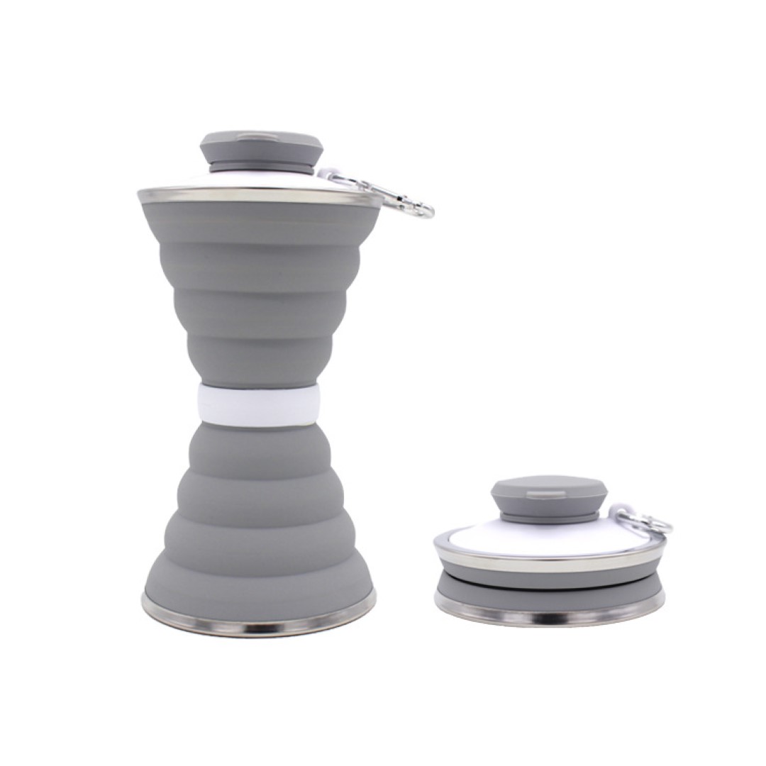Collapsible portable water bottle 7