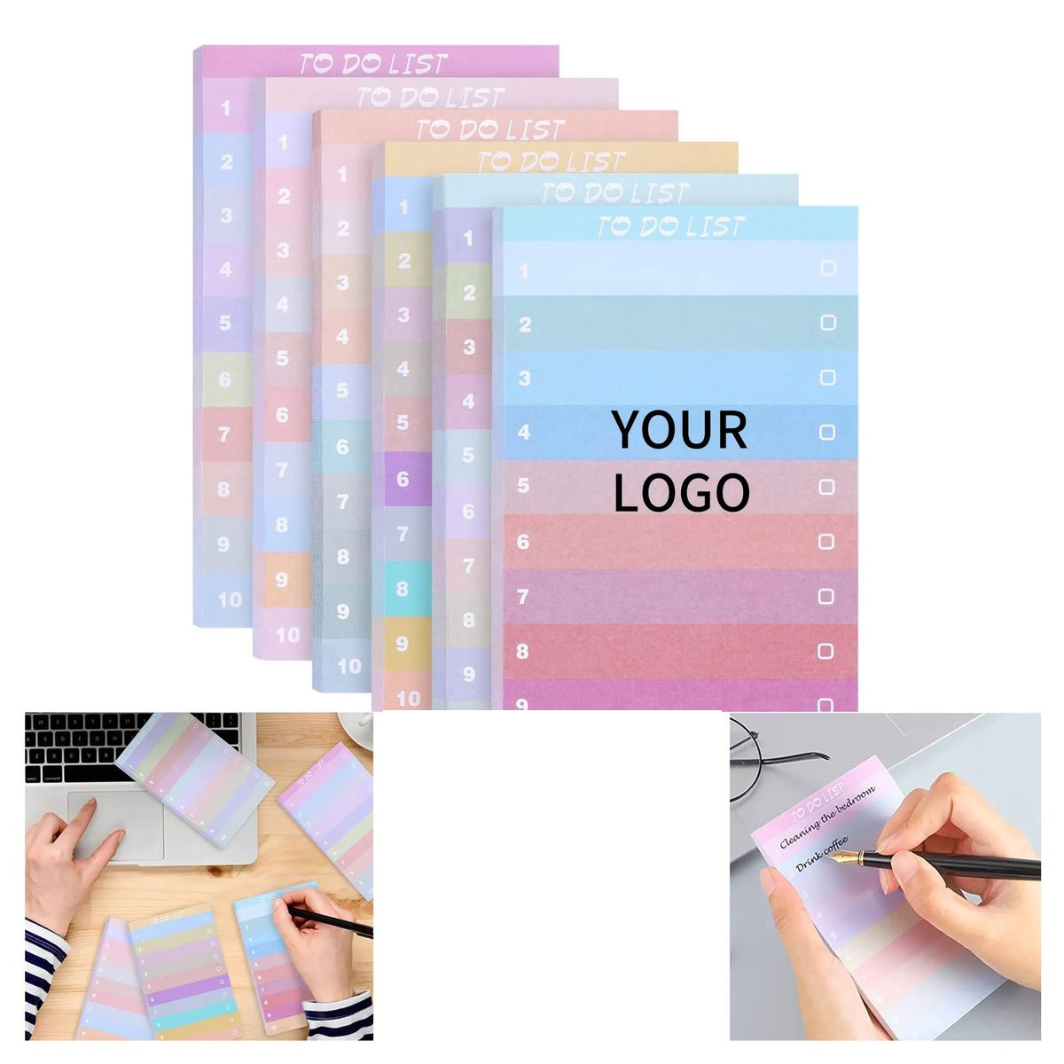 Adhesive Note Pads for Quick Daily Reminders 1