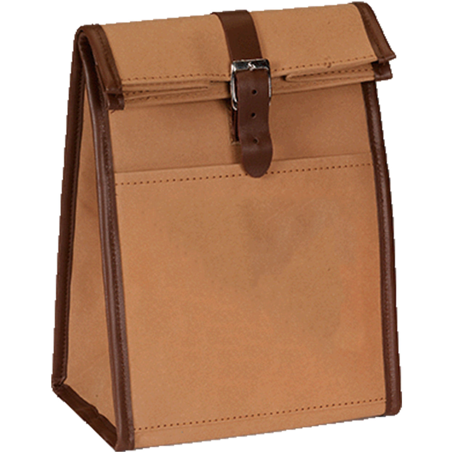 Roller Top Eco-Insulated Tear Resistant 4 Pack Cooler Lunch Bag w/ Front Pocket (7.5” x 9.5” x 5.6”) 4