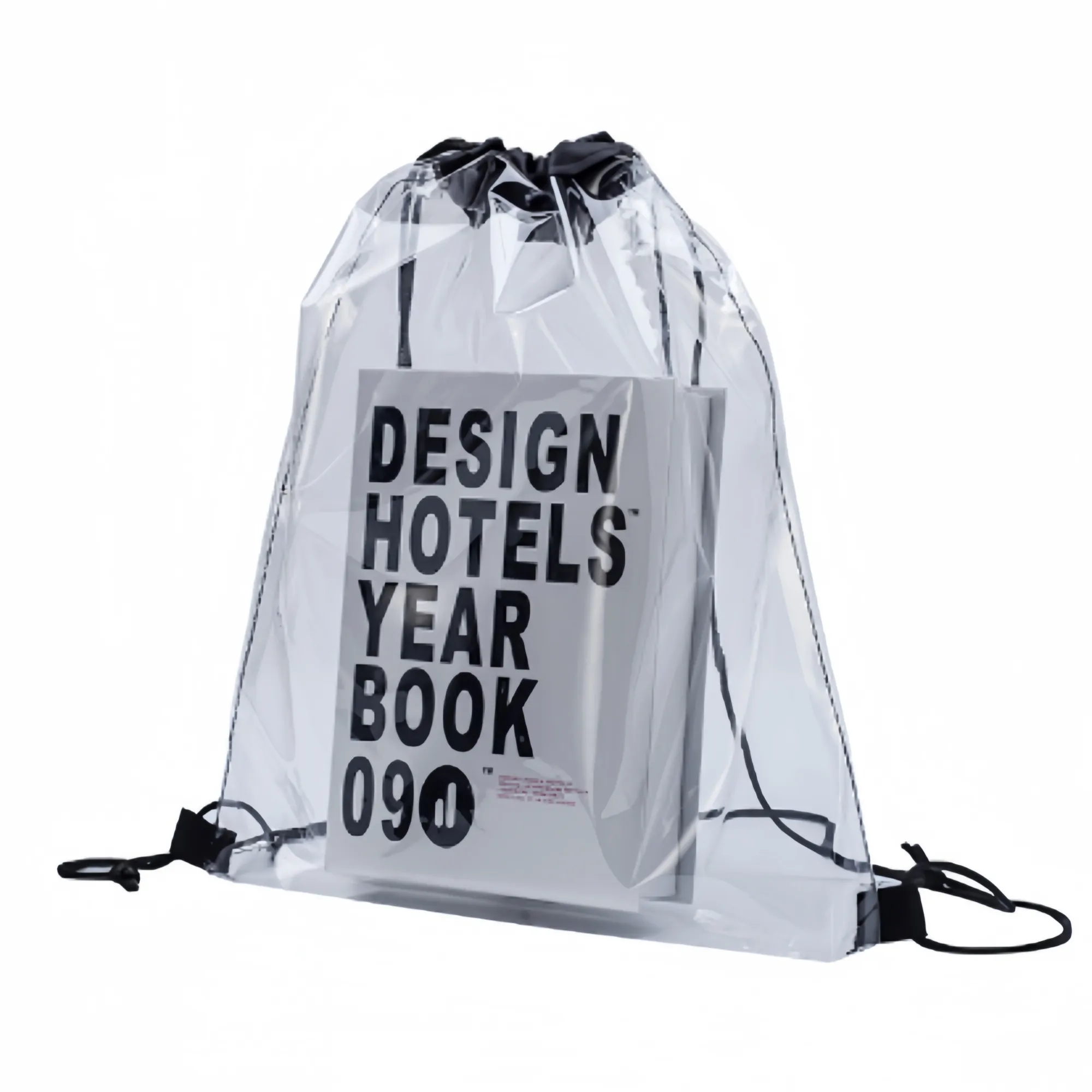 Transparent Drawstring Back Bag 2