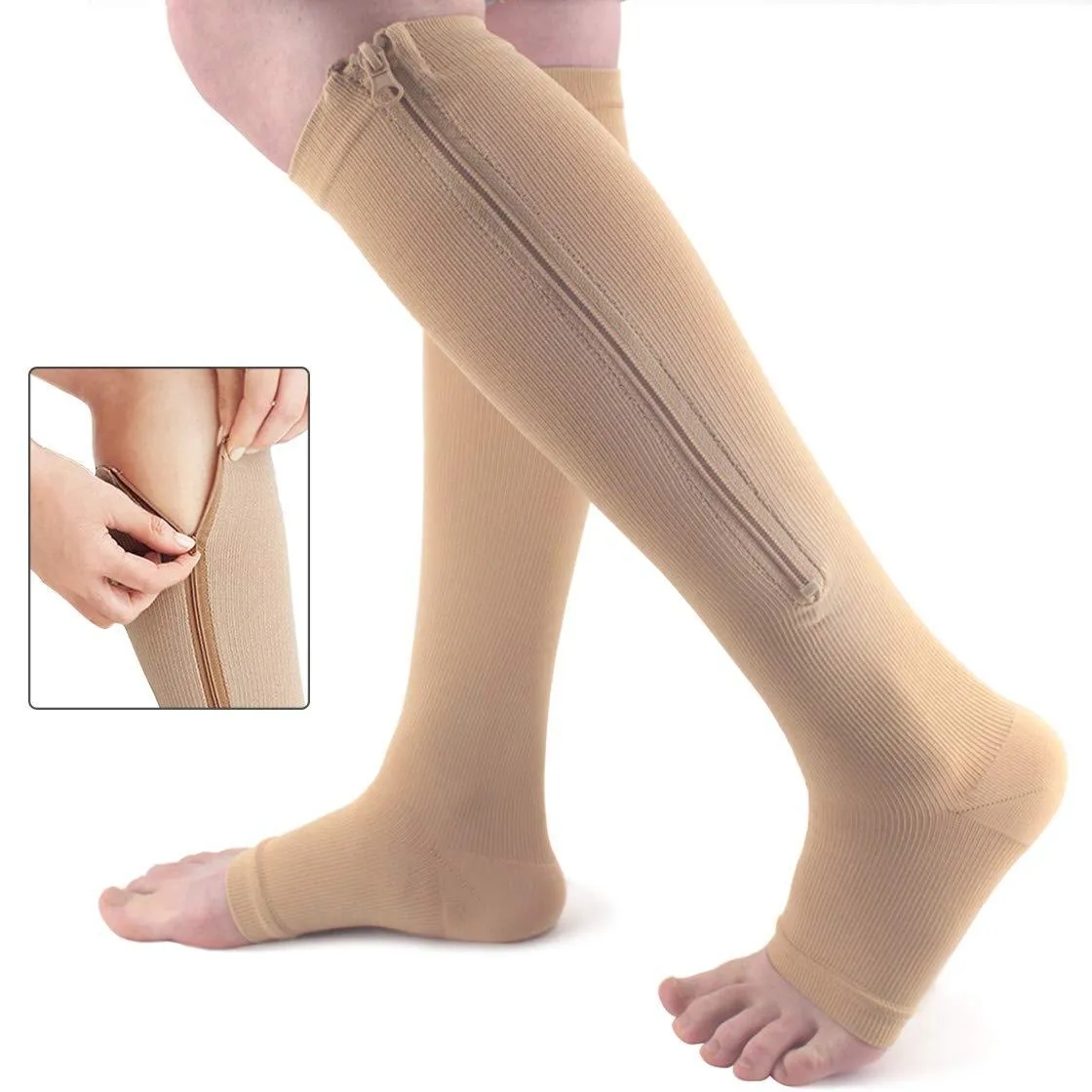Zip Compression Socks 2