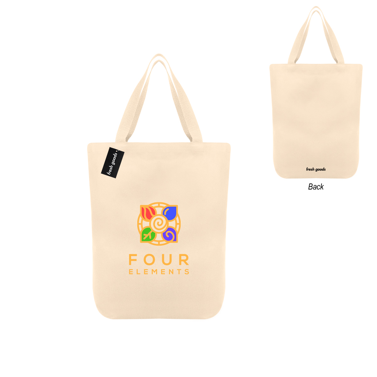 Fresh Goods Chandler 12 Oz. Cotton Tote Bag 1