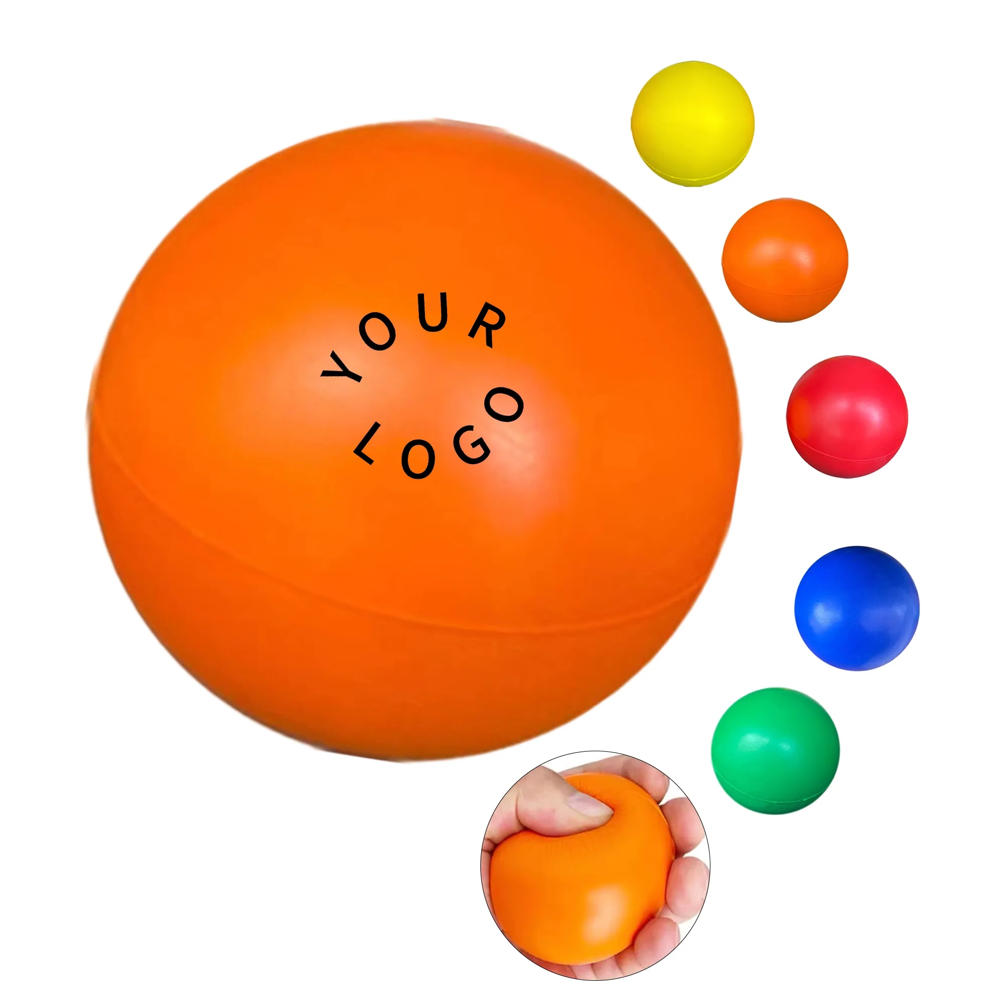 PU Sponge Stress Ball for Relief and Hand Exercise 7