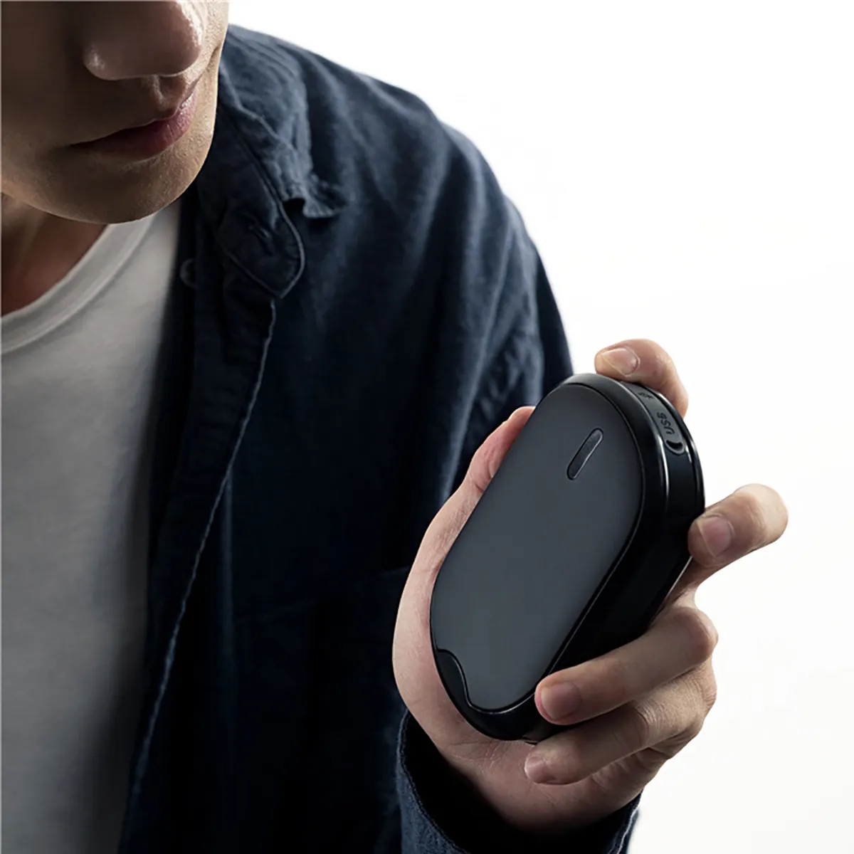 In Stock 10,000mAh Rechargeable Hand Warmers Power Bank 4