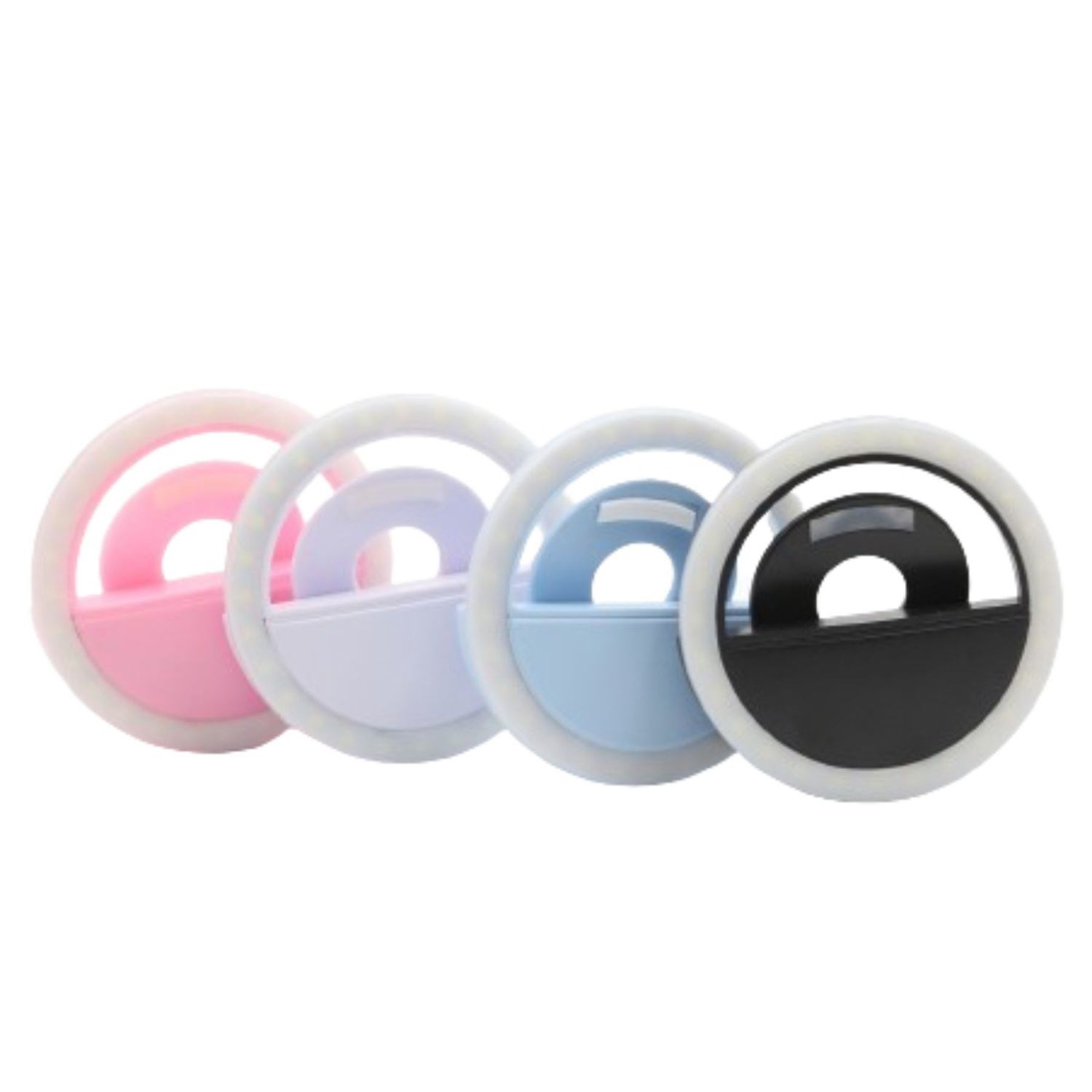 Phone Selfie Ring Lights w/ Custom Imprint, 3W Portable LED 9