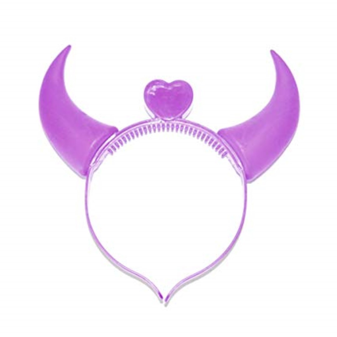 Flashing Party Ox Horns Headbands Glow 1