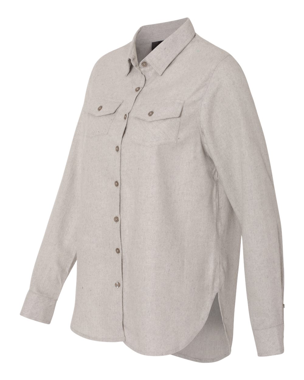 Women's Solid Flannel Shirt - 5200 15