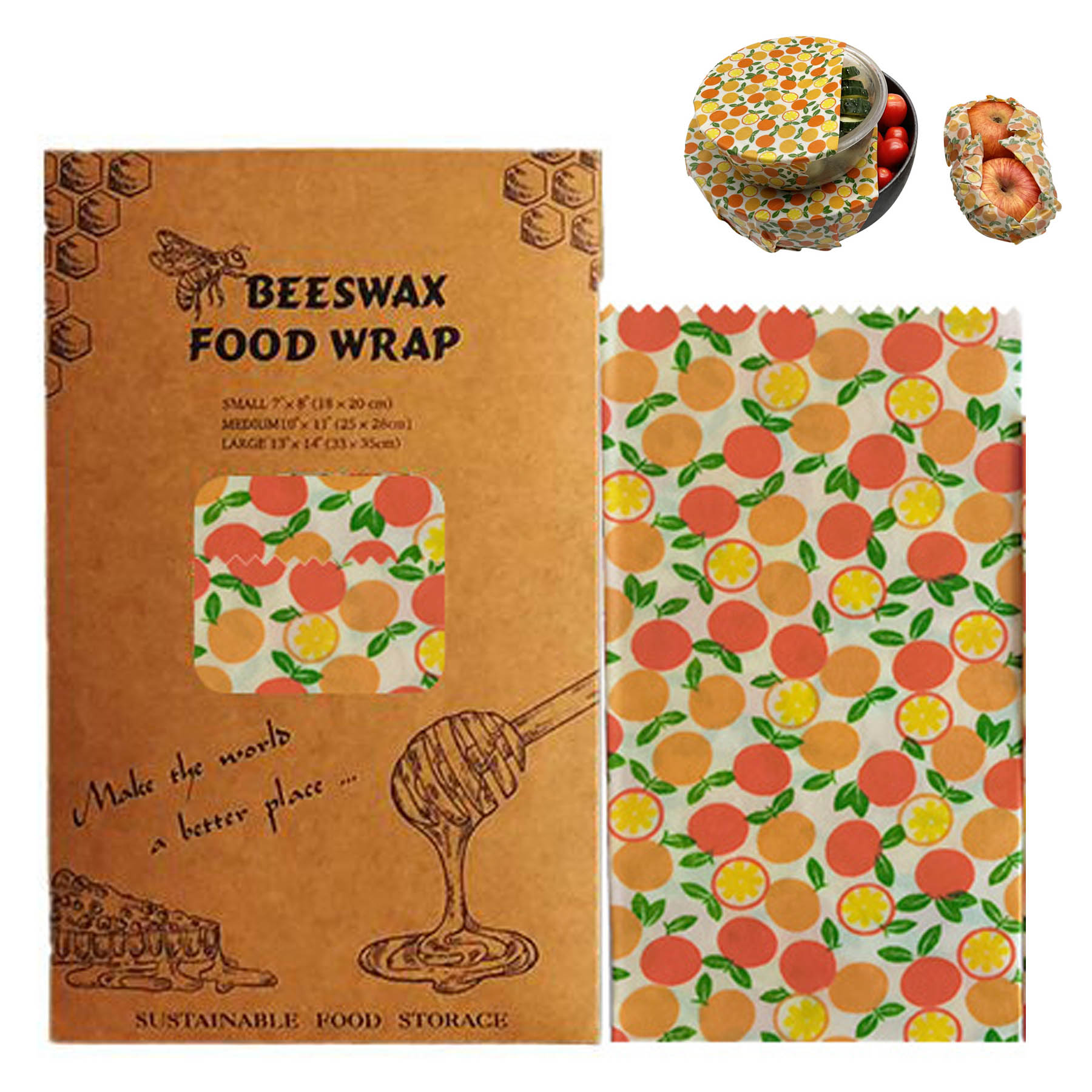 Beeswax Fresh Food Cloth 1