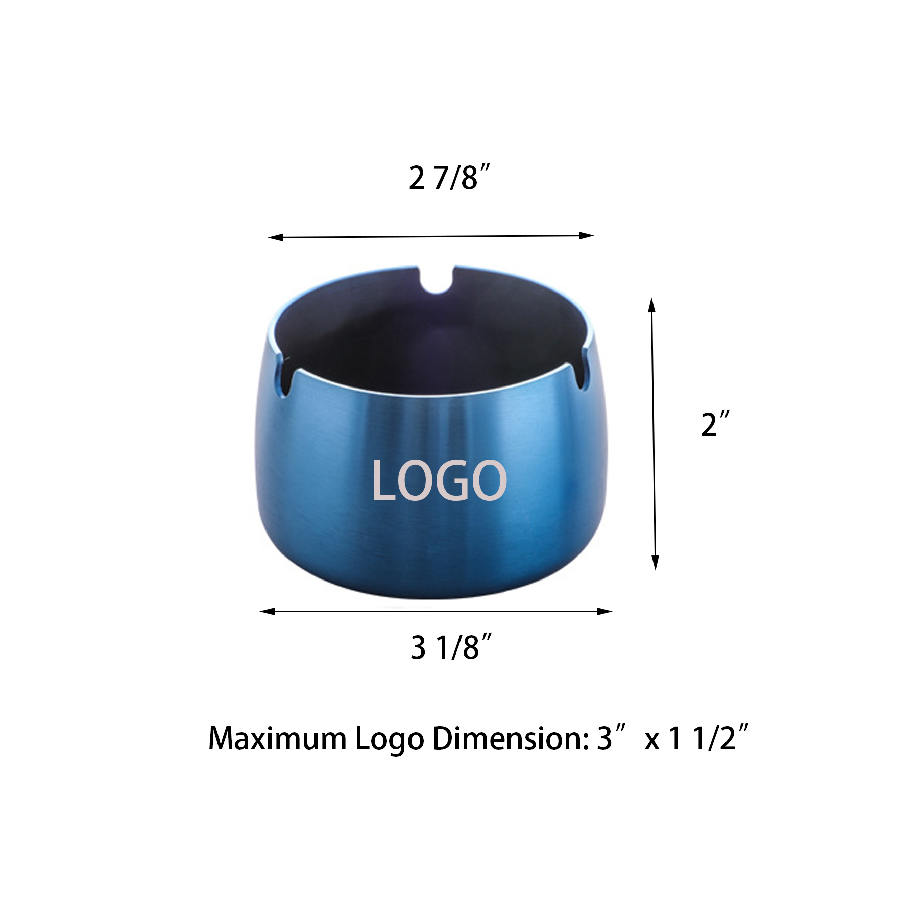 Stainless Steel Smokeless Ashtray 2