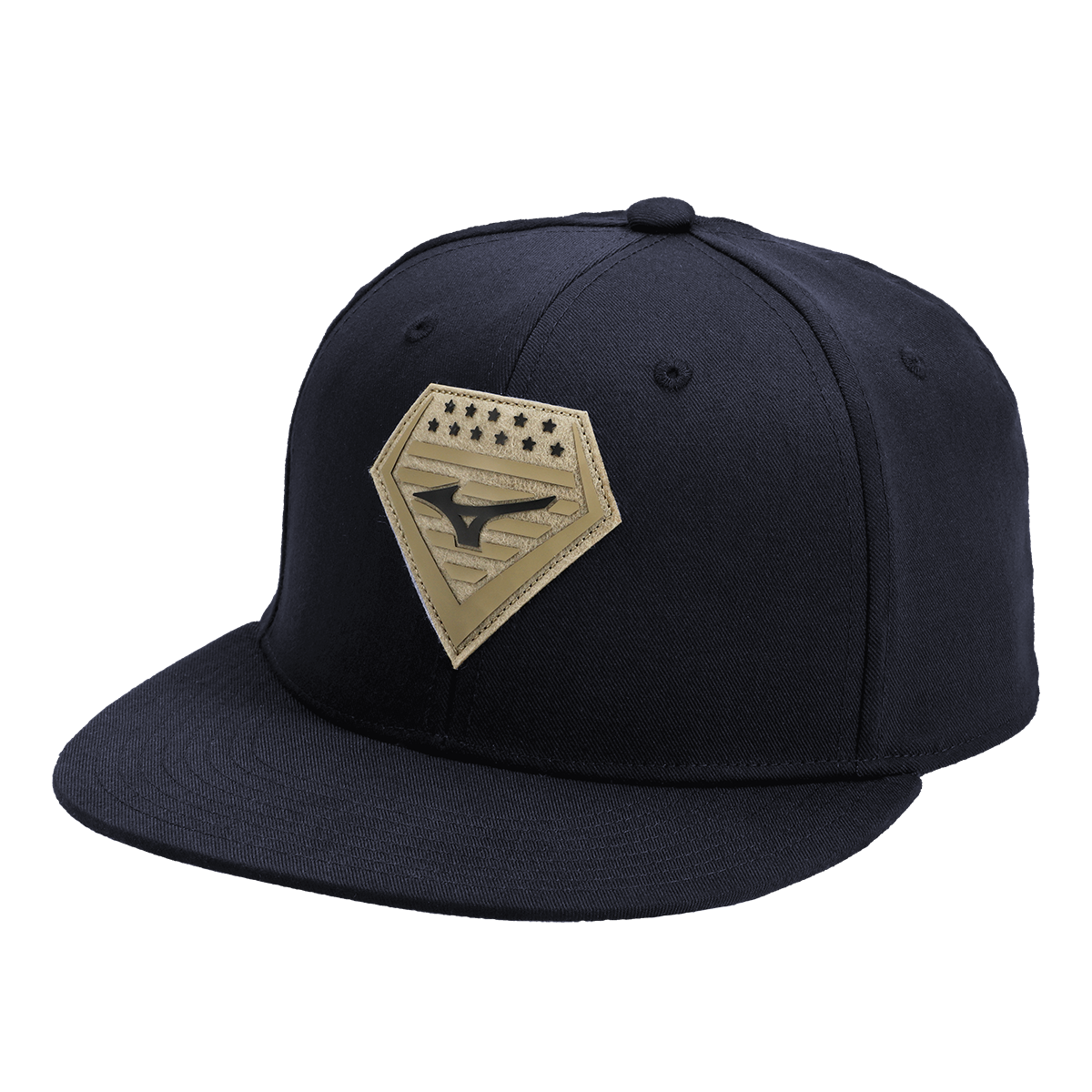 RUNBIRD Diamond Patch Snapback Hat 3