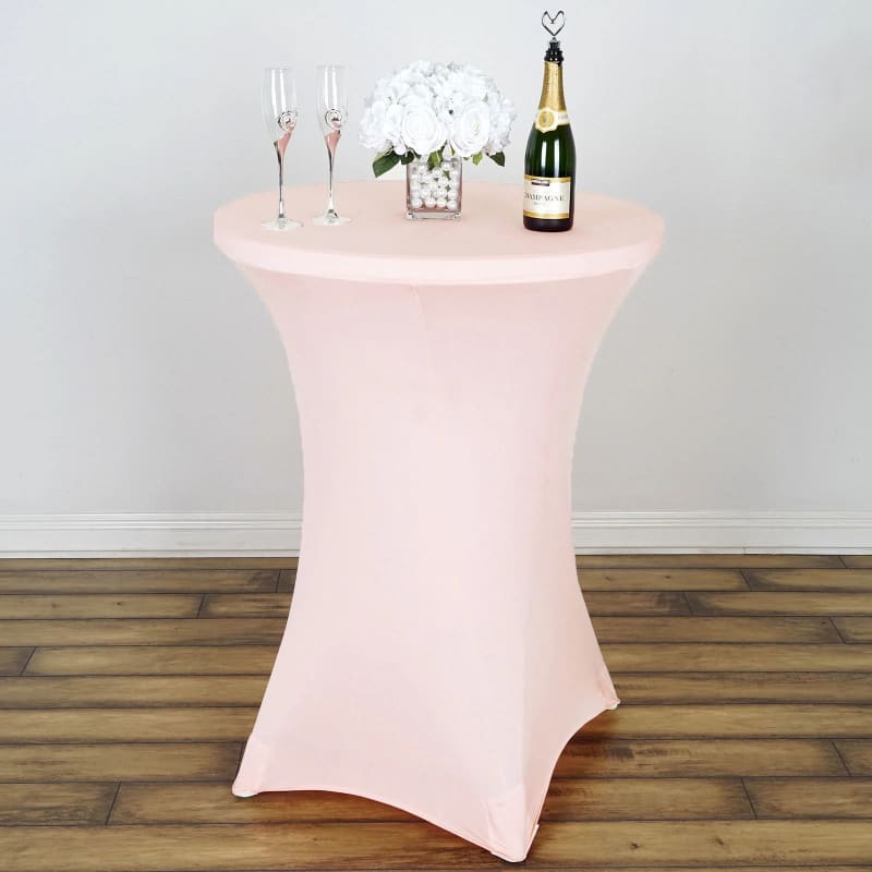 3FT Stretch Spandex Round Cocktail Table Cover 14