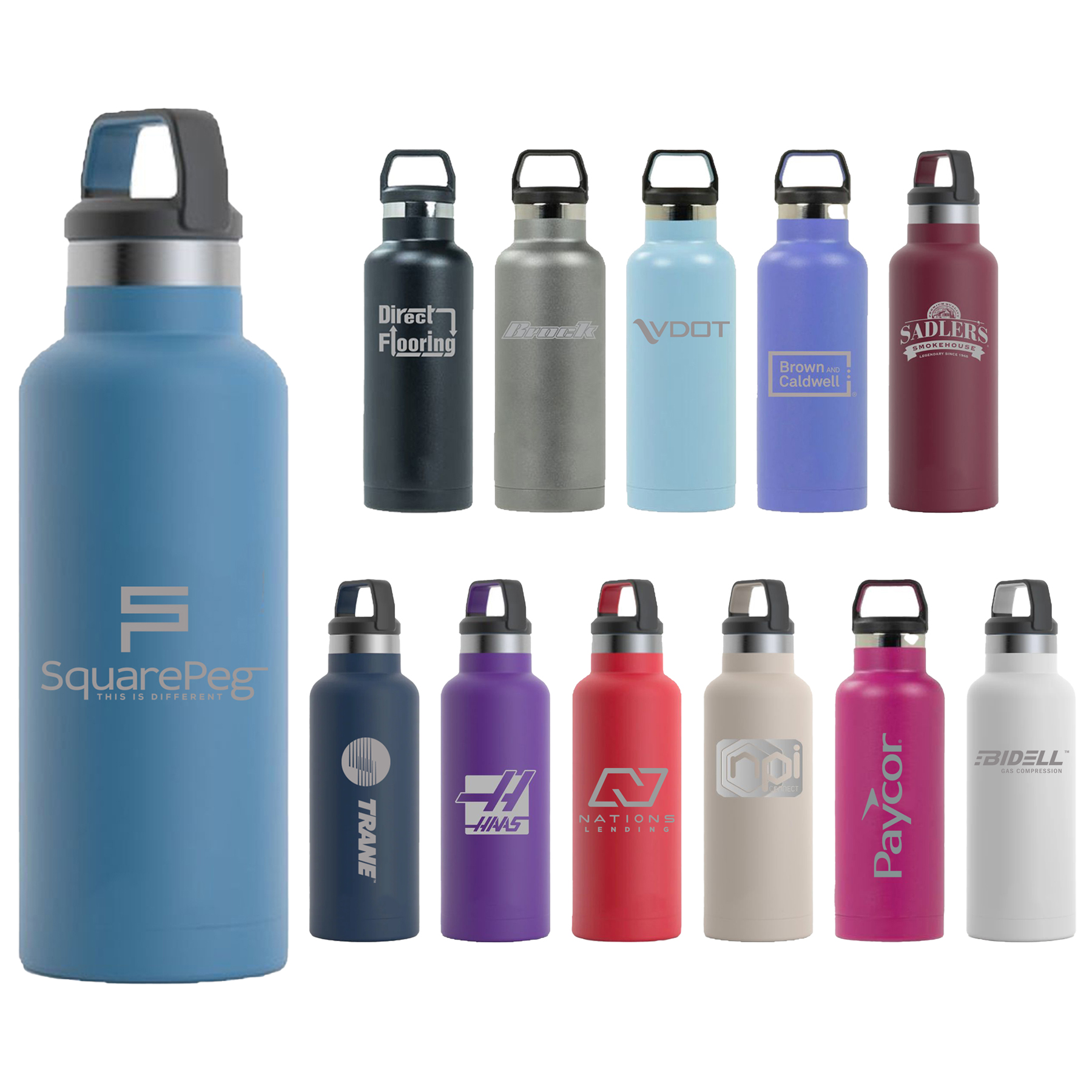 RTIC 16oz Ringed Stainless Steel Water Bottles