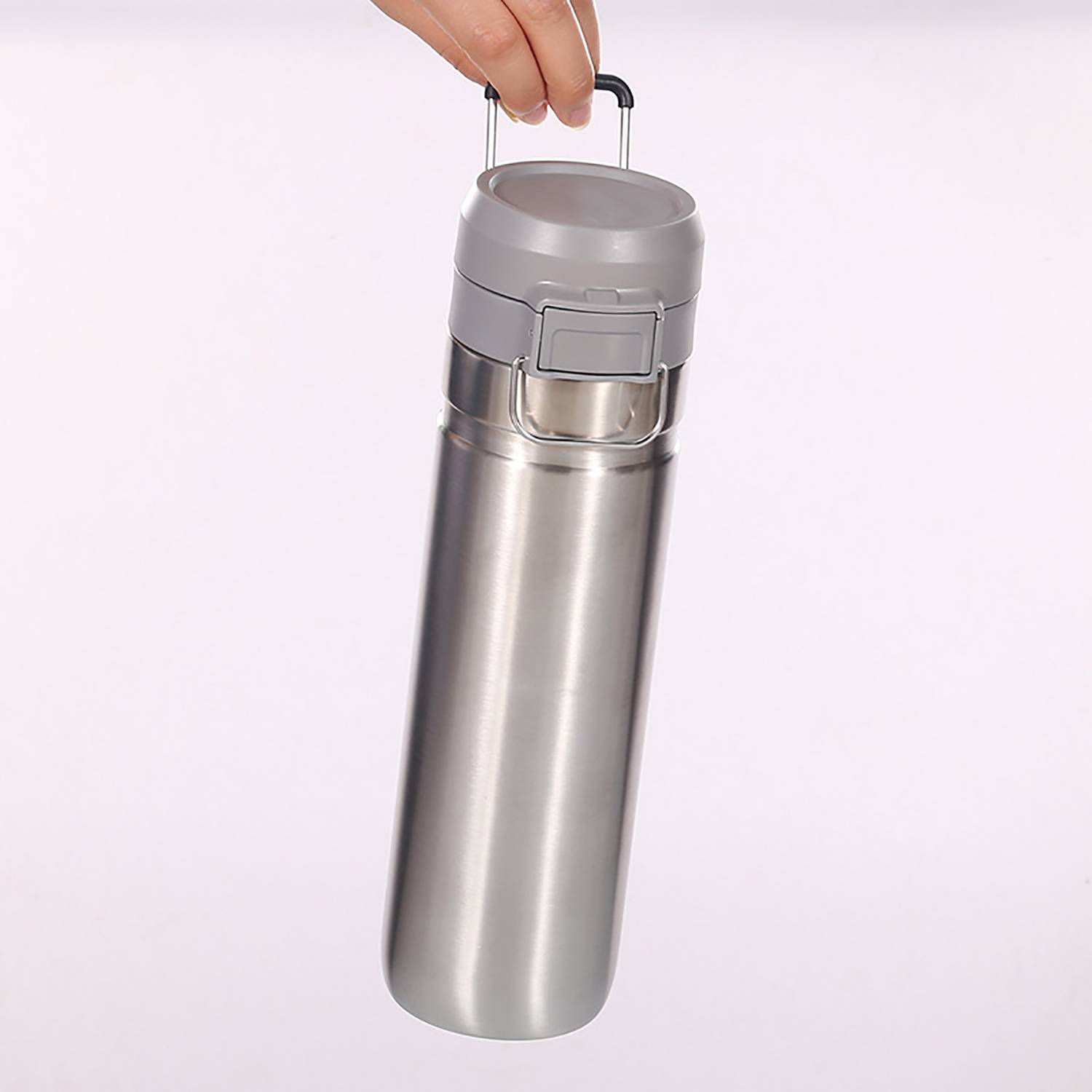 24oz Leak-Proof Stainless Steel Insulated Bottle, custom water bottle with logo imprint 9