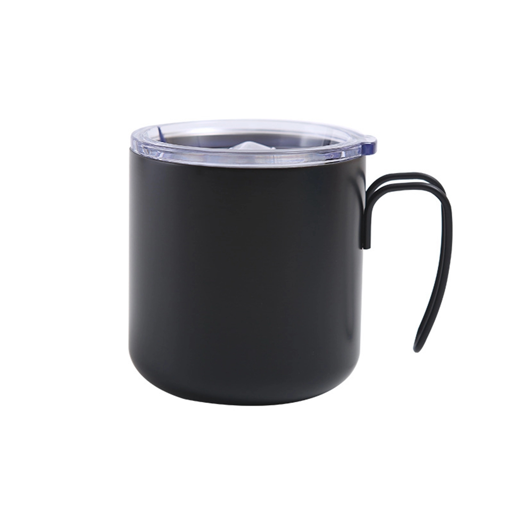 12 Oz. Stainless Steel Coffee Cup with Handle 5