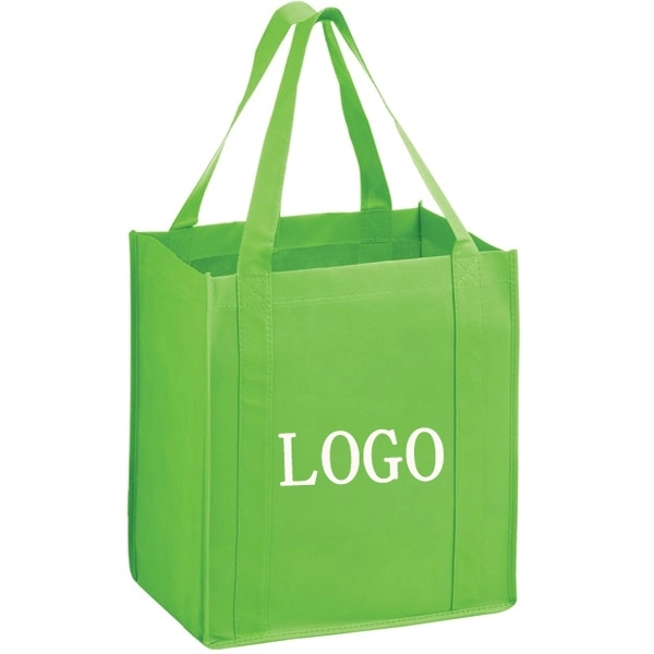 Value Non-Woven Grocery Tote Bag - 13W X 15H X 8W 4