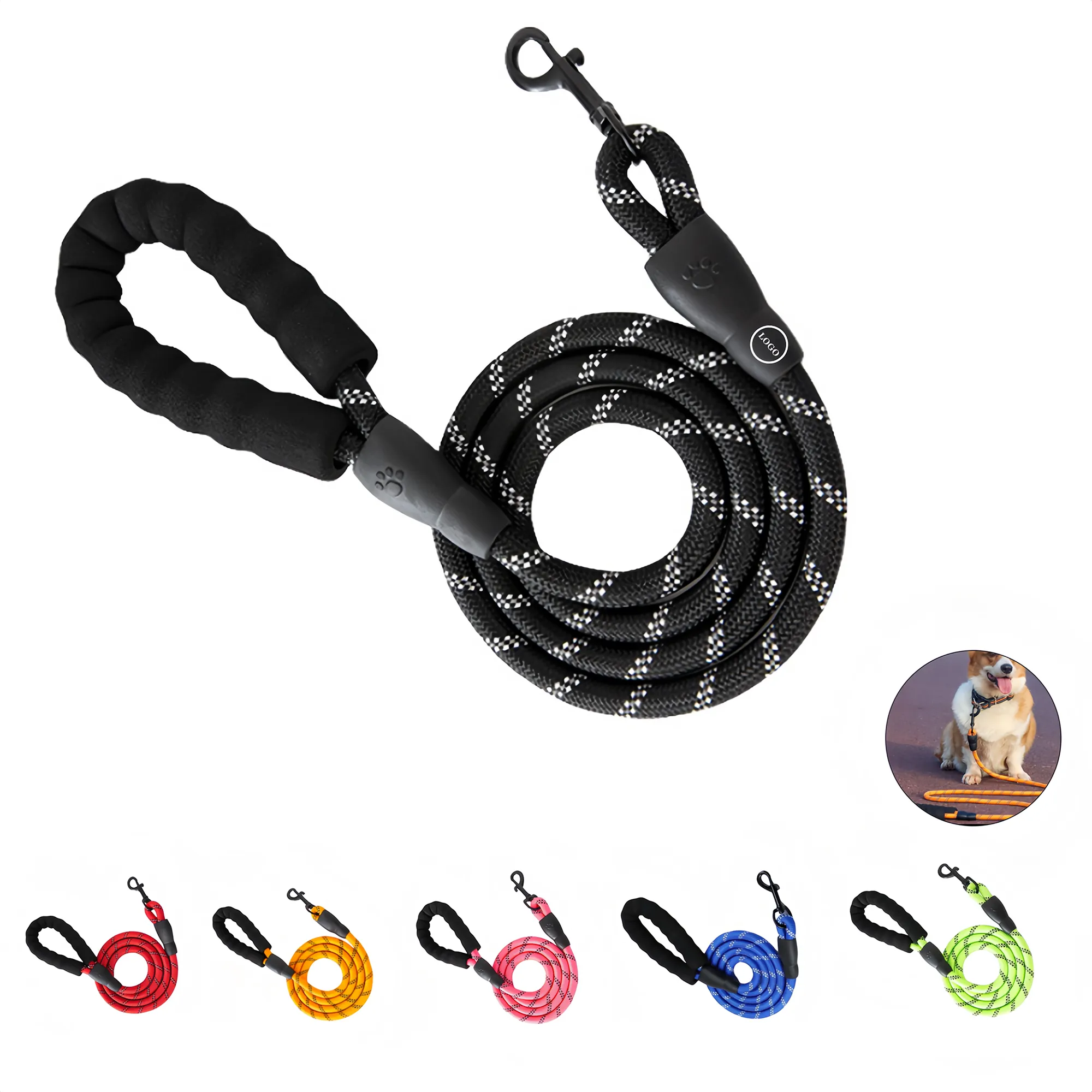 Durable Nylon Pet Leash 5