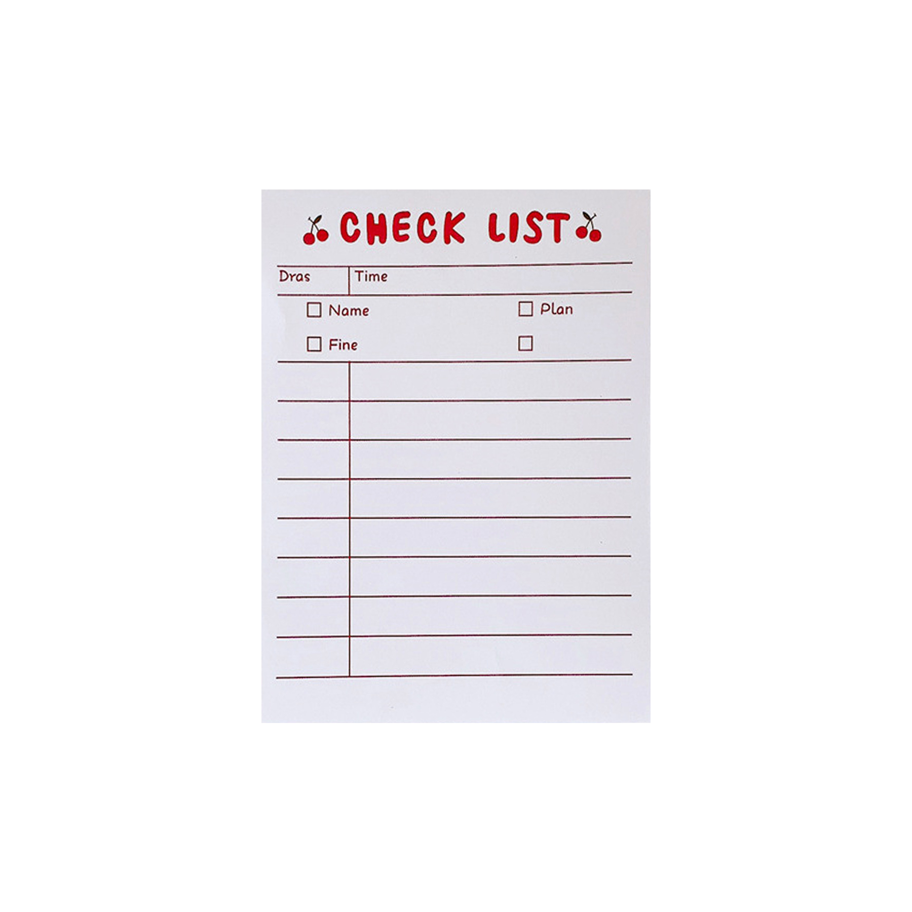 5" x 7" Full-color Scratch Pad with 50 Sheets 9