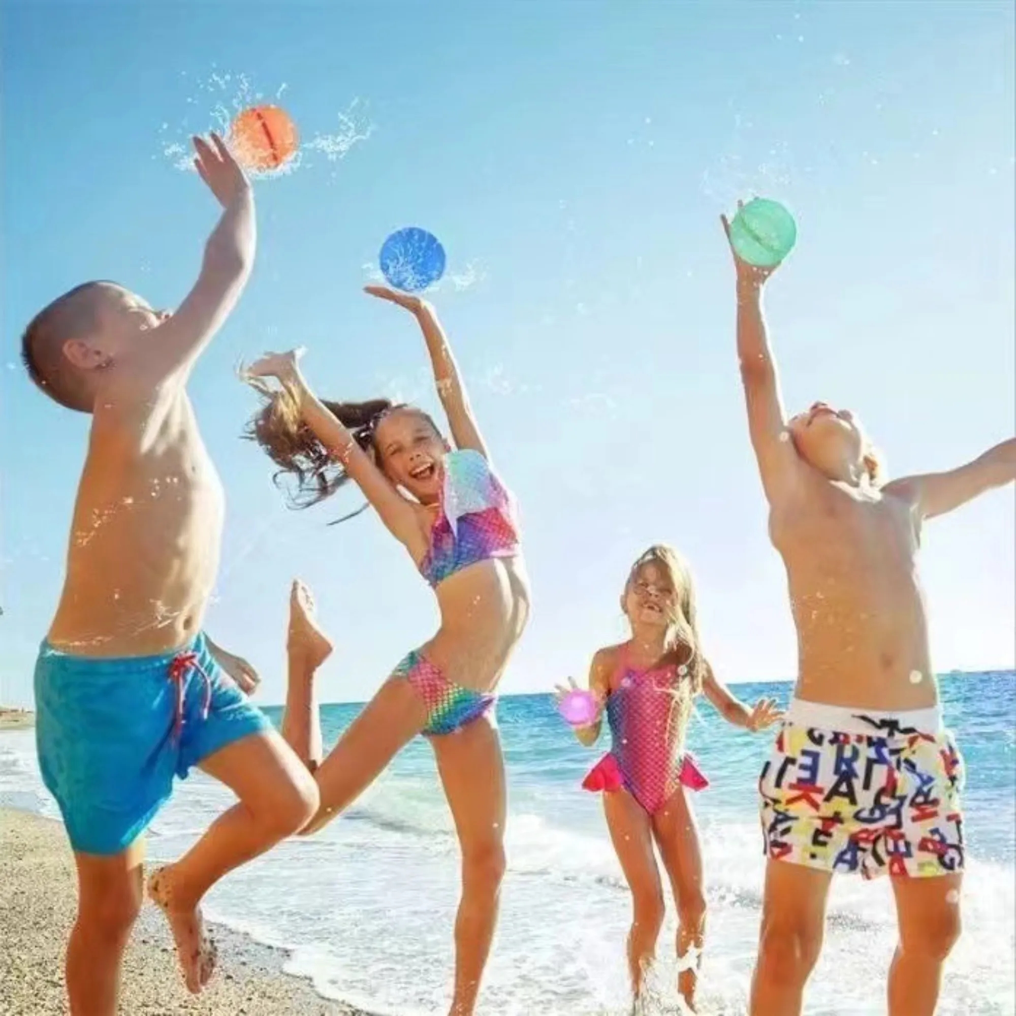 Outdoor Magnetic Reusable Water Balloons 2