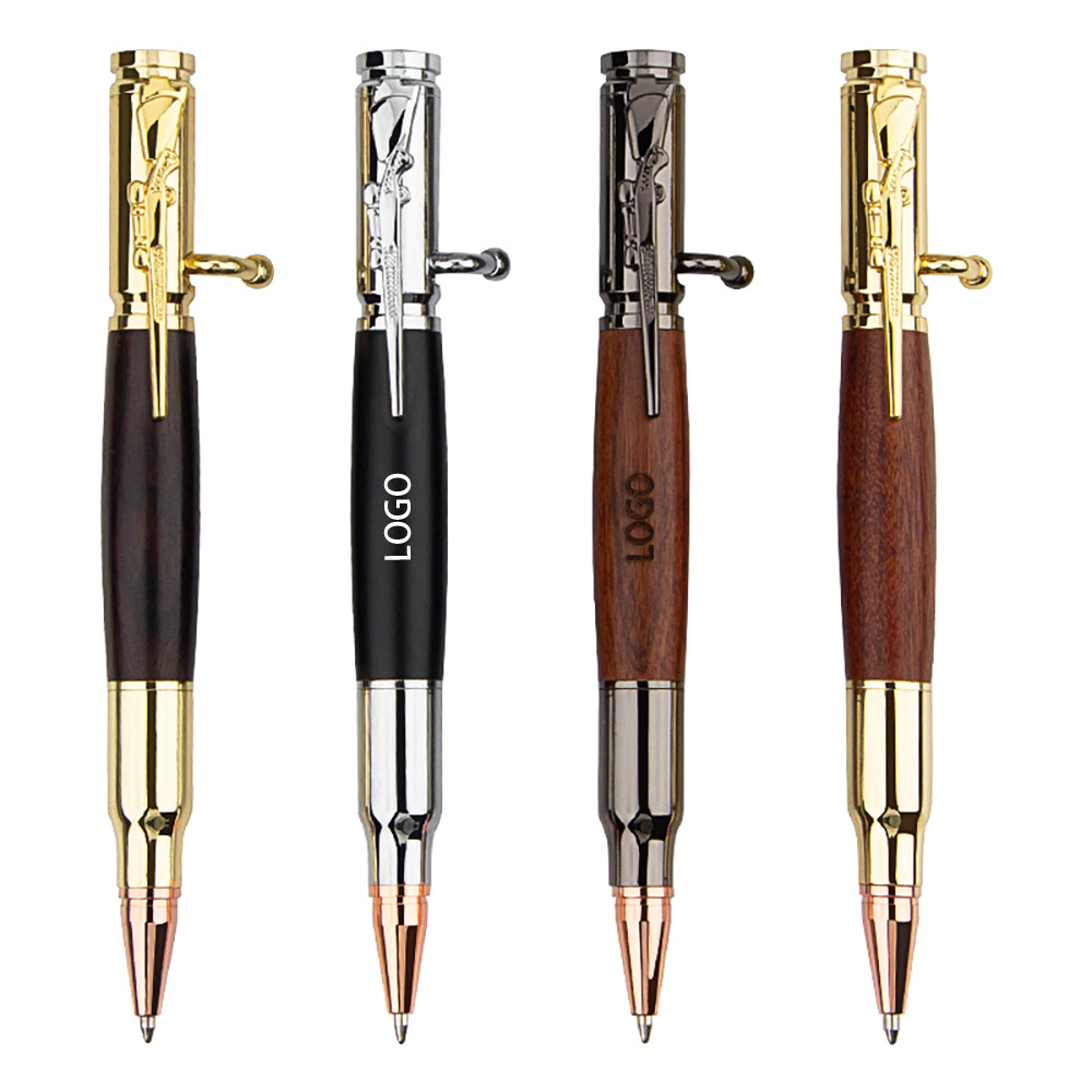 Gun Pen Brass Bullet Pen 3