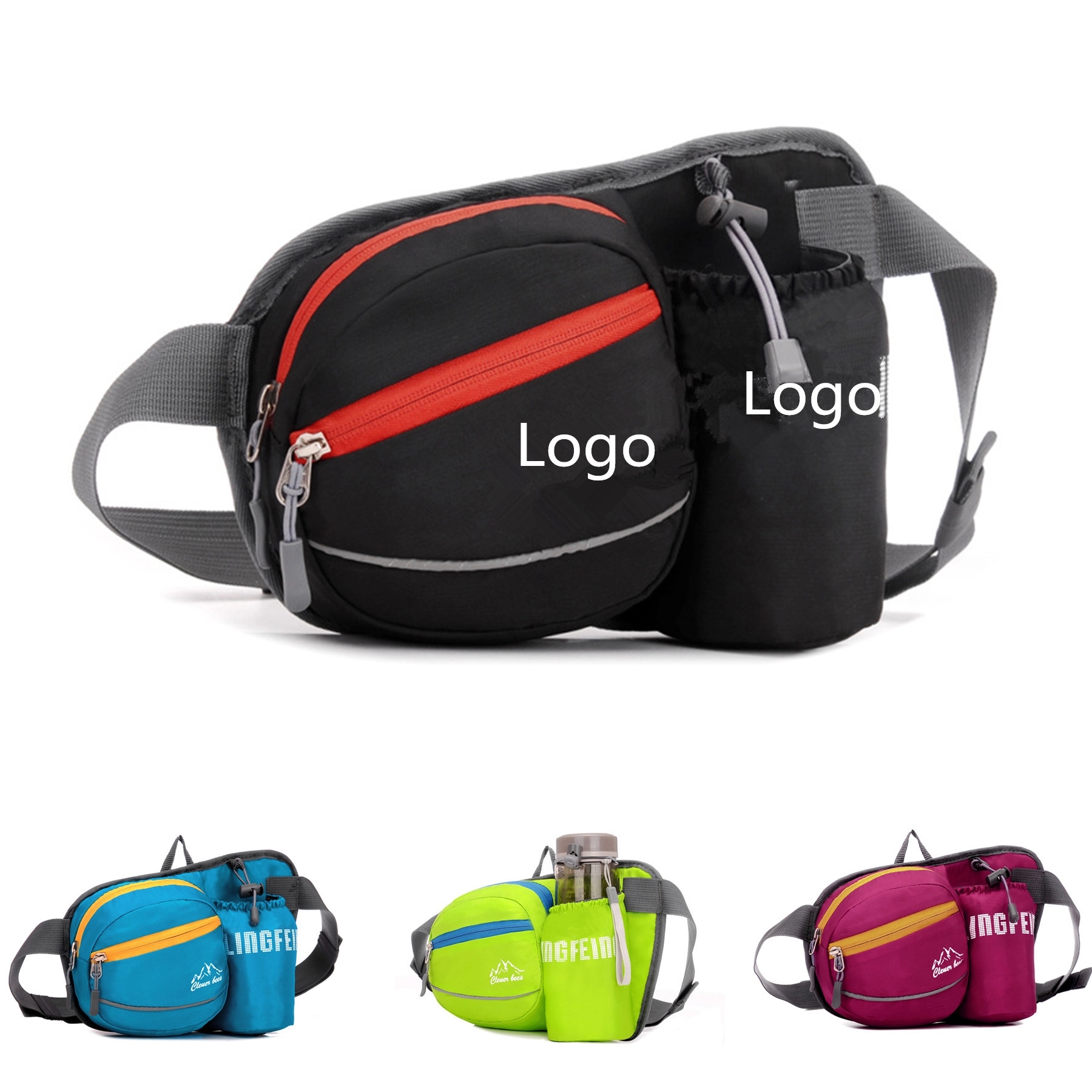 Water Resistant Crossbody Waist Bag 2